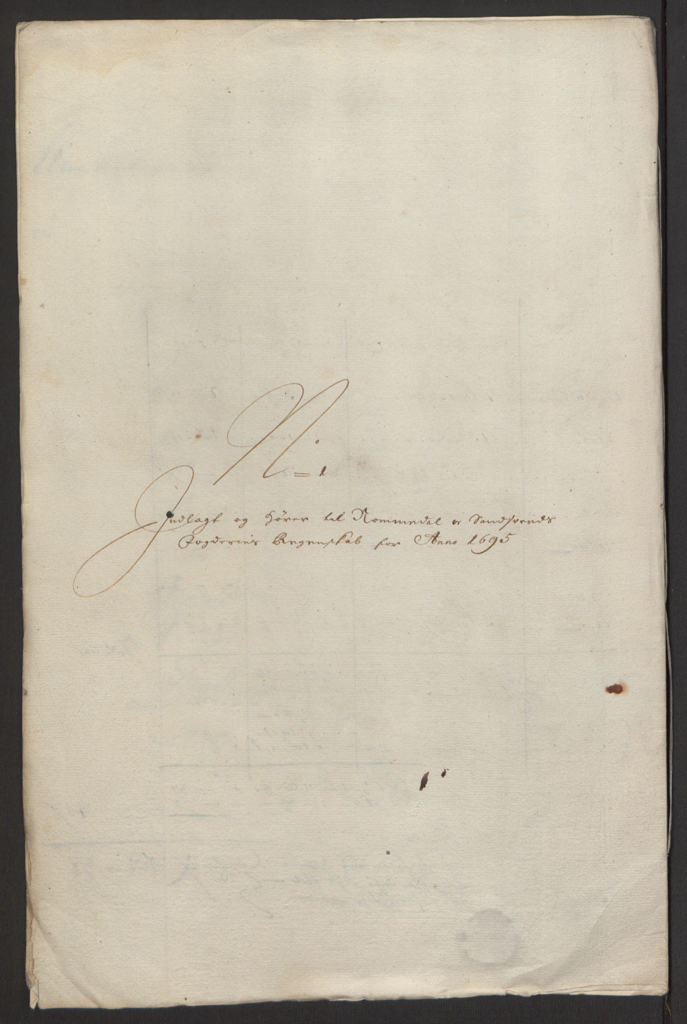 Rentekammeret inntil 1814, Reviderte regnskaper, Fogderegnskap, RA/EA-4092/R24/L1575: Fogderegnskap Numedal og Sandsvær, 1692-1695, p. 266