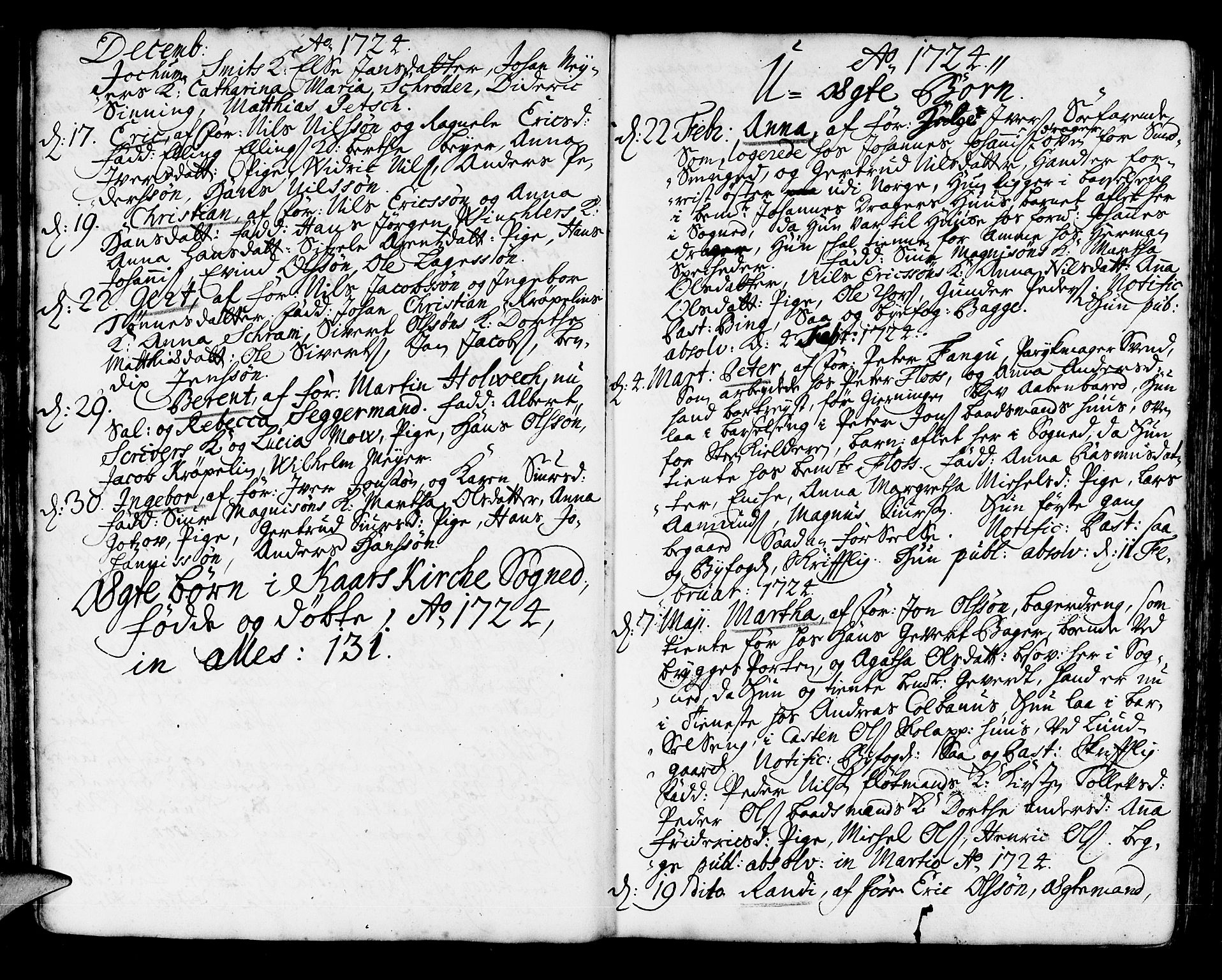 Korskirken sokneprestembete, SAB/A-76101/H/Haa/L0004: Parish register (official) no. A 4, 1720-1750, p. 50