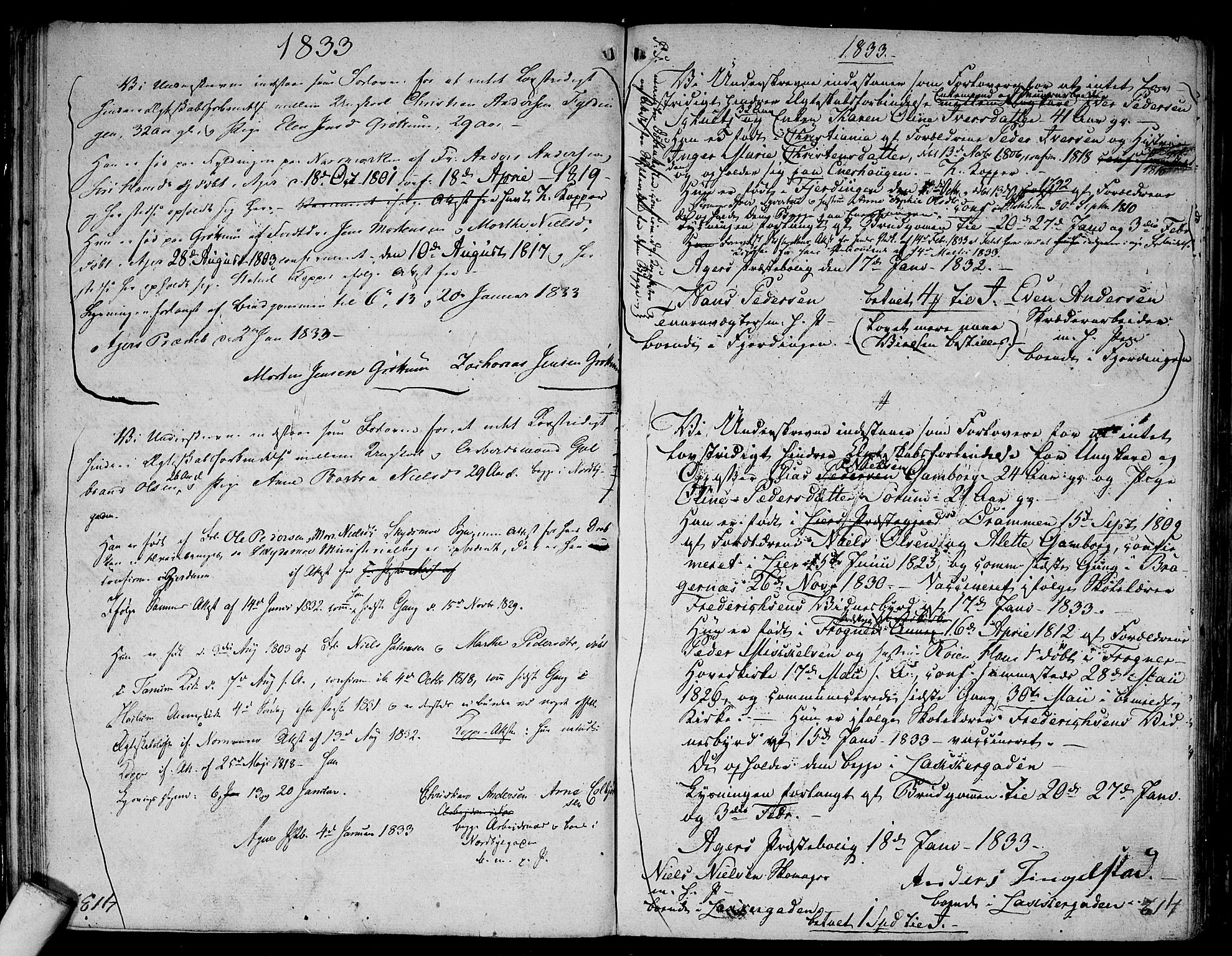 Aker prestekontor kirkebøker, AV/SAO-A-10861/F/L0014b: Parish register (official) no. 14B, 1820-1834