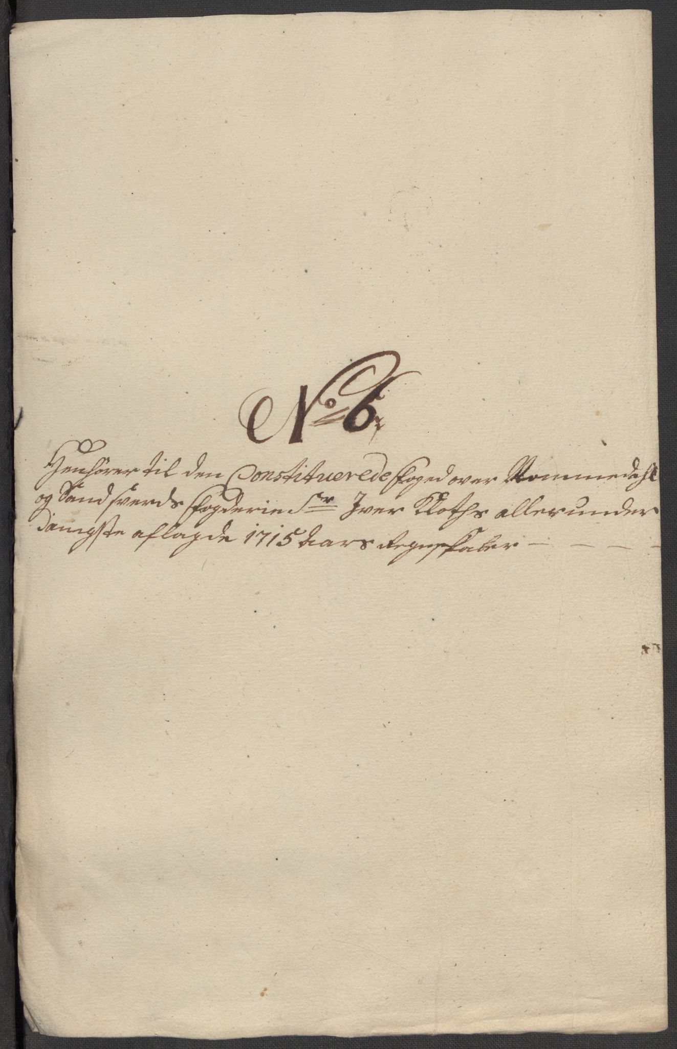 Rentekammeret inntil 1814, Reviderte regnskaper, Fogderegnskap, RA/EA-4092/R24/L1591: Fogderegnskap Numedal og Sandsvær, 1715, p. 253