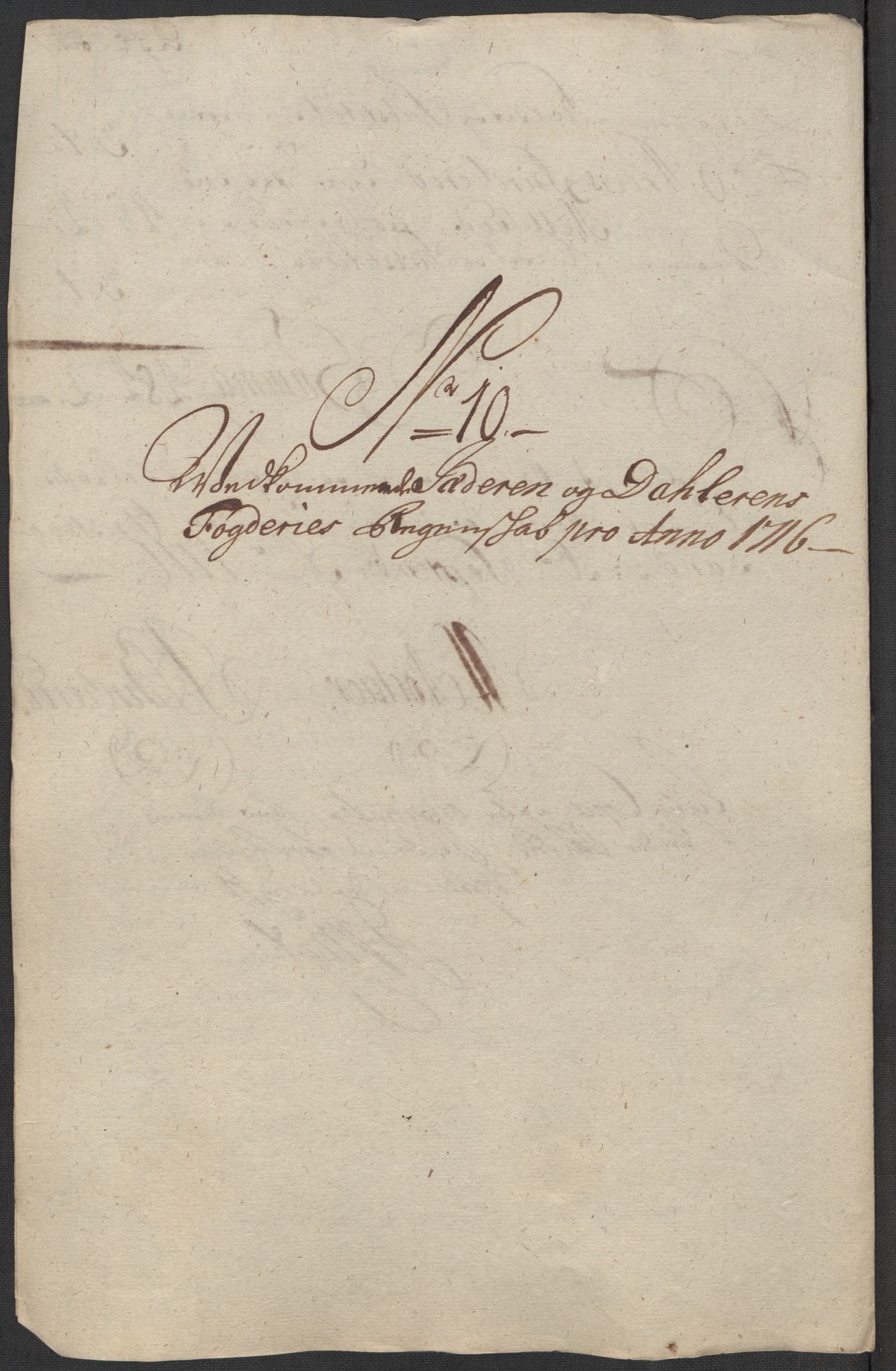 Rentekammeret inntil 1814, Reviderte regnskaper, Fogderegnskap, AV/RA-EA-4092/R46/L2740: Fogderegnskap Jæren og Dalane, 1715-1716, p. 373