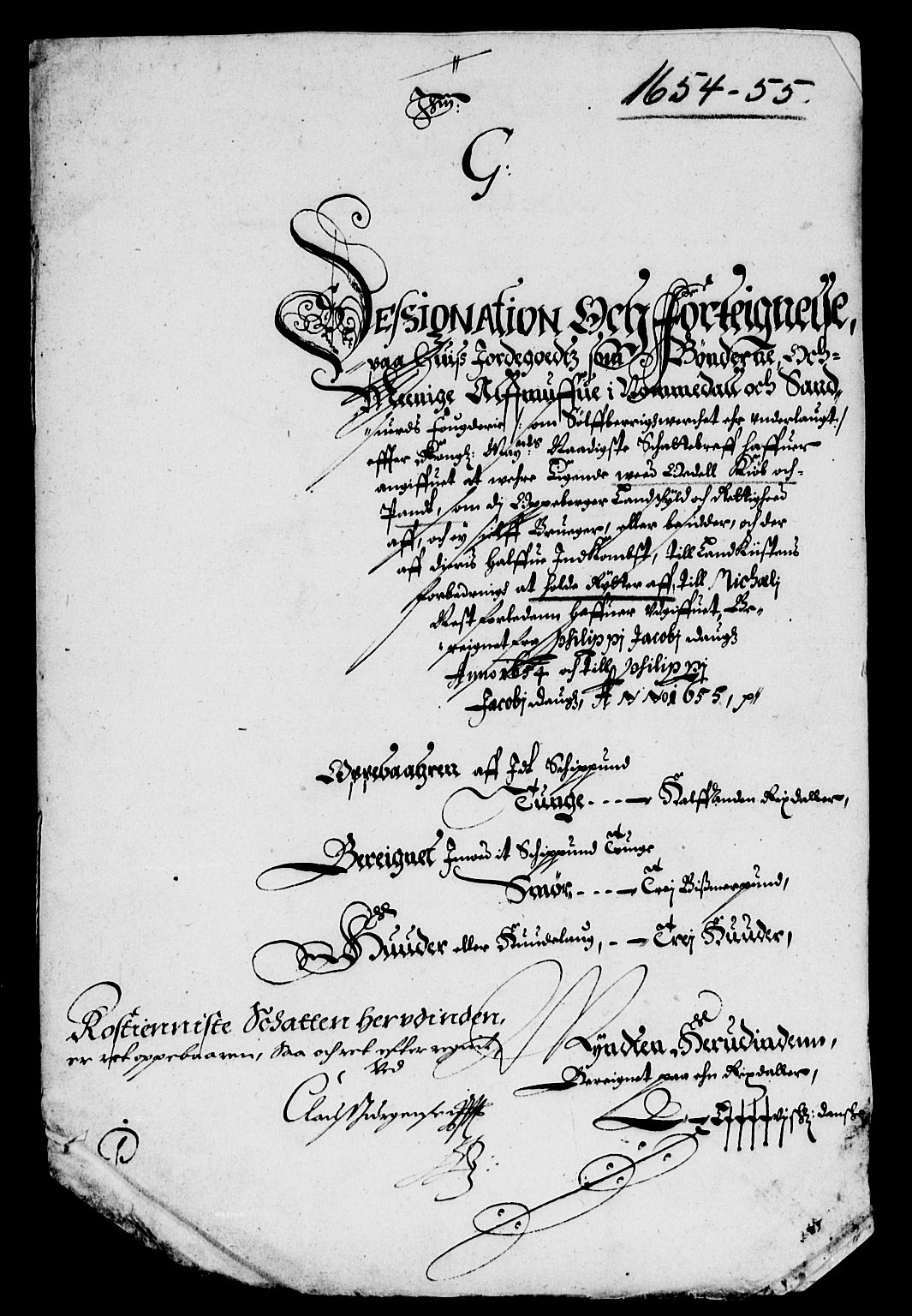 Rentekammeret inntil 1814, Reviderte regnskaper, Lensregnskaper, AV/RA-EA-5023/R/Rb/Rbn/L0004: Numedal og Sandsvær len, 1648-1656