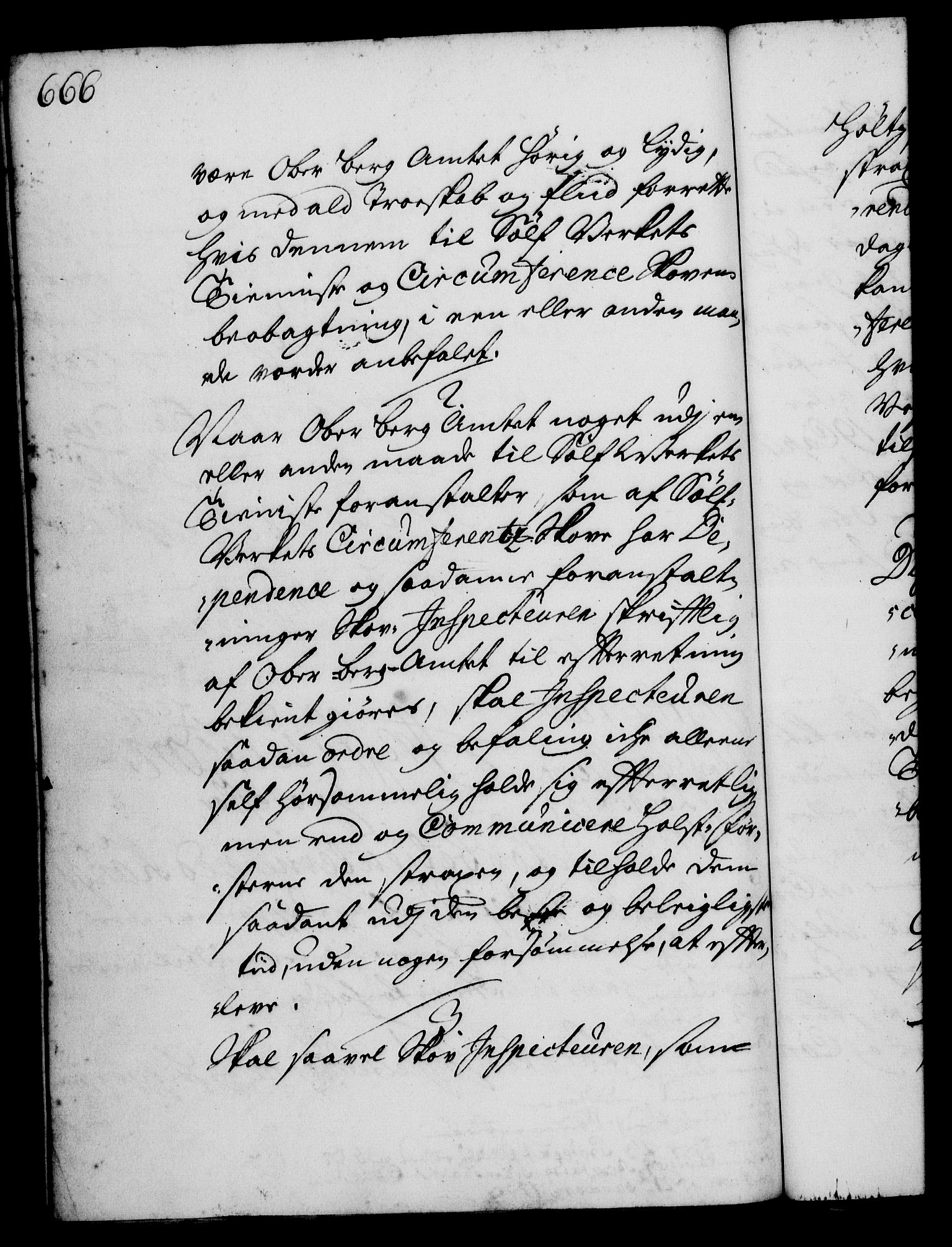 Rentekammeret, Kammerkanselliet, RA/EA-3111/G/Gg/Ggi/L0001: Norsk instruksjonsprotokoll med register (merket RK 53.34), 1720-1729, p. 666