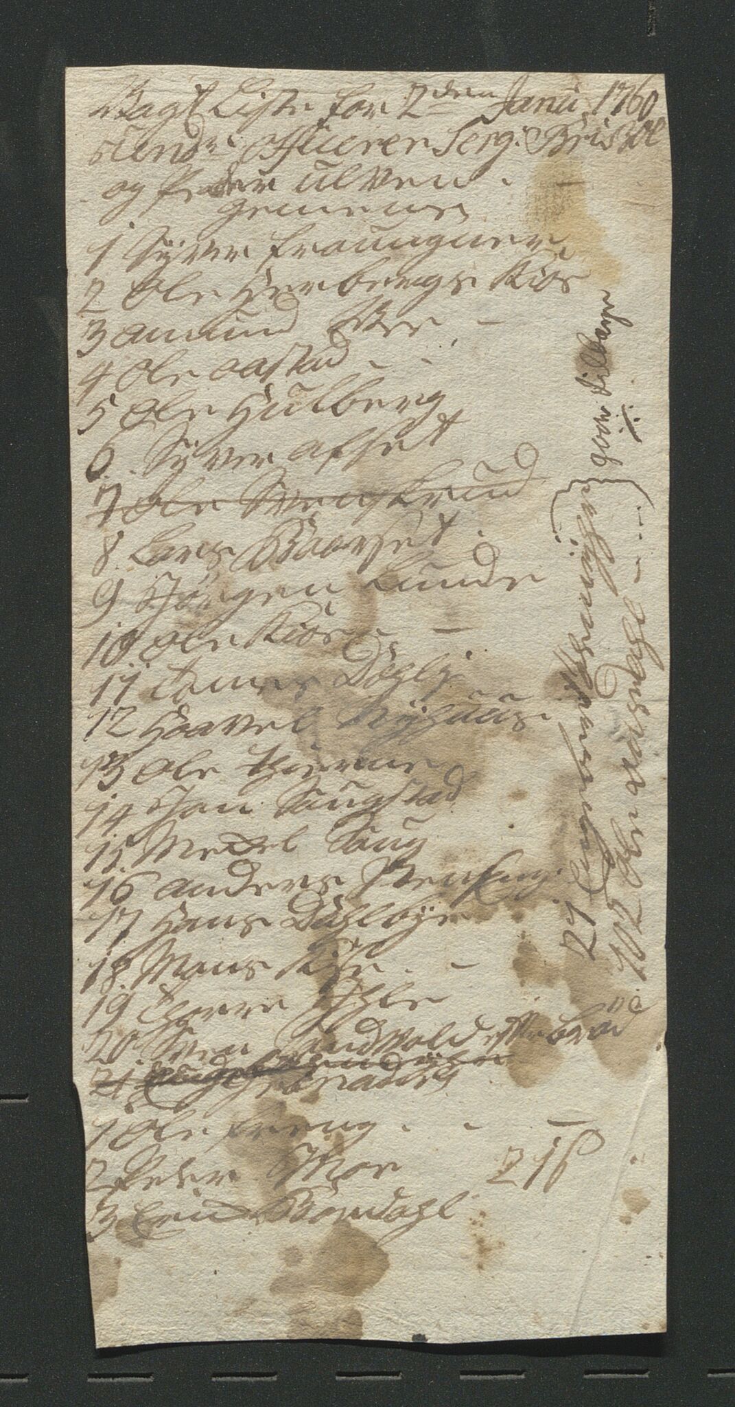 Åker i Vang, Hedmark, og familien Todderud, AV/SAH-ARK-010/J/Jc/L0002: Korrespondanse, 1753-1762, p. 273