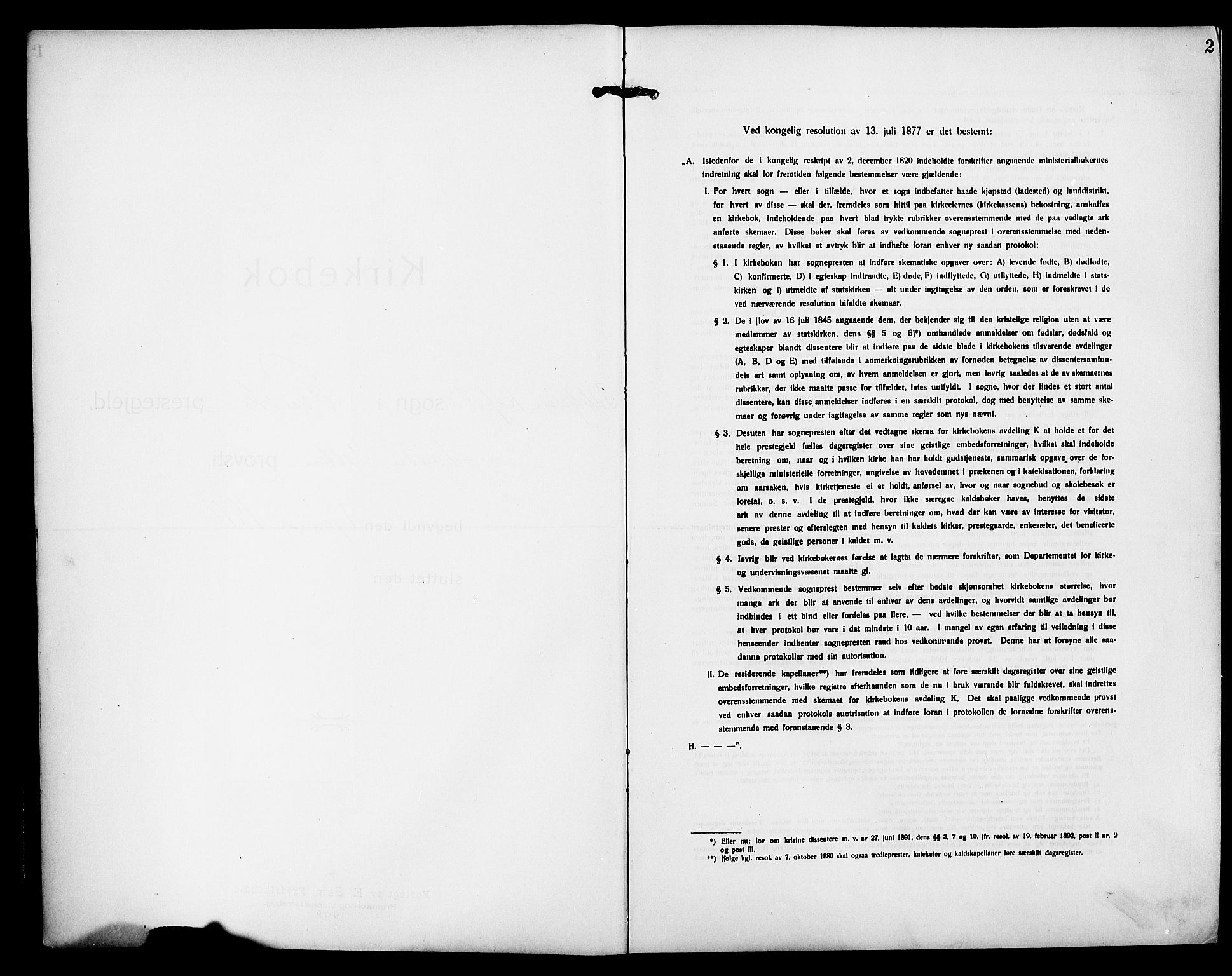 Ministerialprotokoller, klokkerbøker og fødselsregistre - Nordland, AV/SAT-A-1459/850/L0710: Parish register (official) no. 850A02, 1910-1920, p. 2