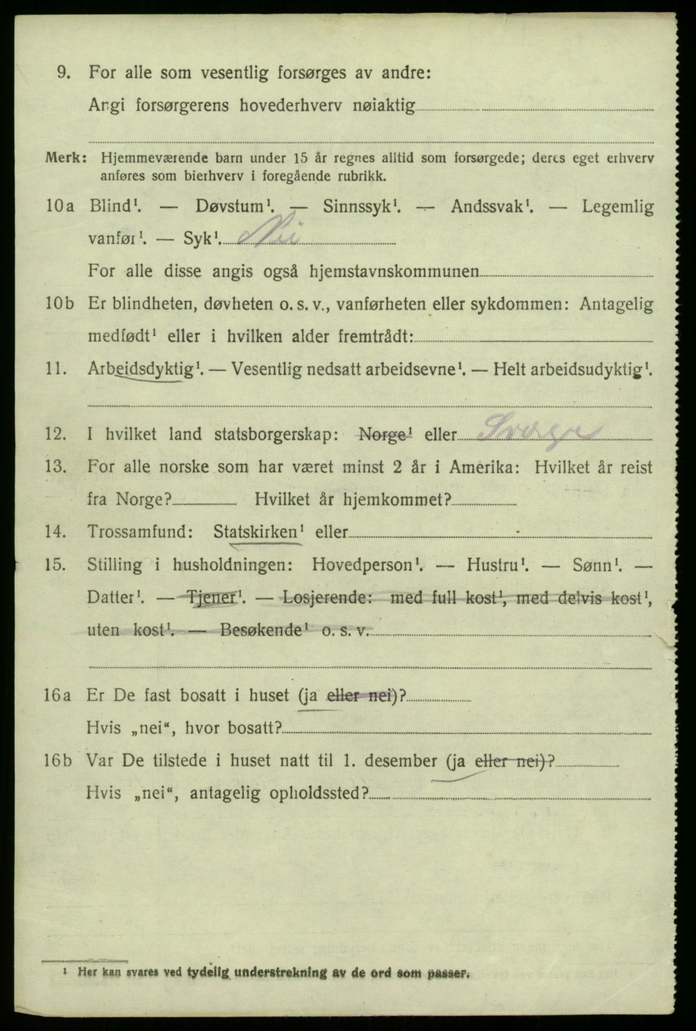 SAB, 1920 census for Laksevåg, 1920, p. 5731