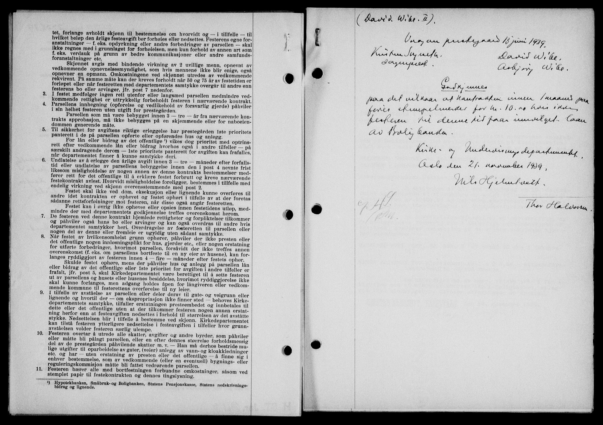 Lofoten sorenskriveri, SAT/A-0017/1/2/2C/L0007a: Mortgage book no. 7a, 1939-1940, Diary no: : 2728/1939
