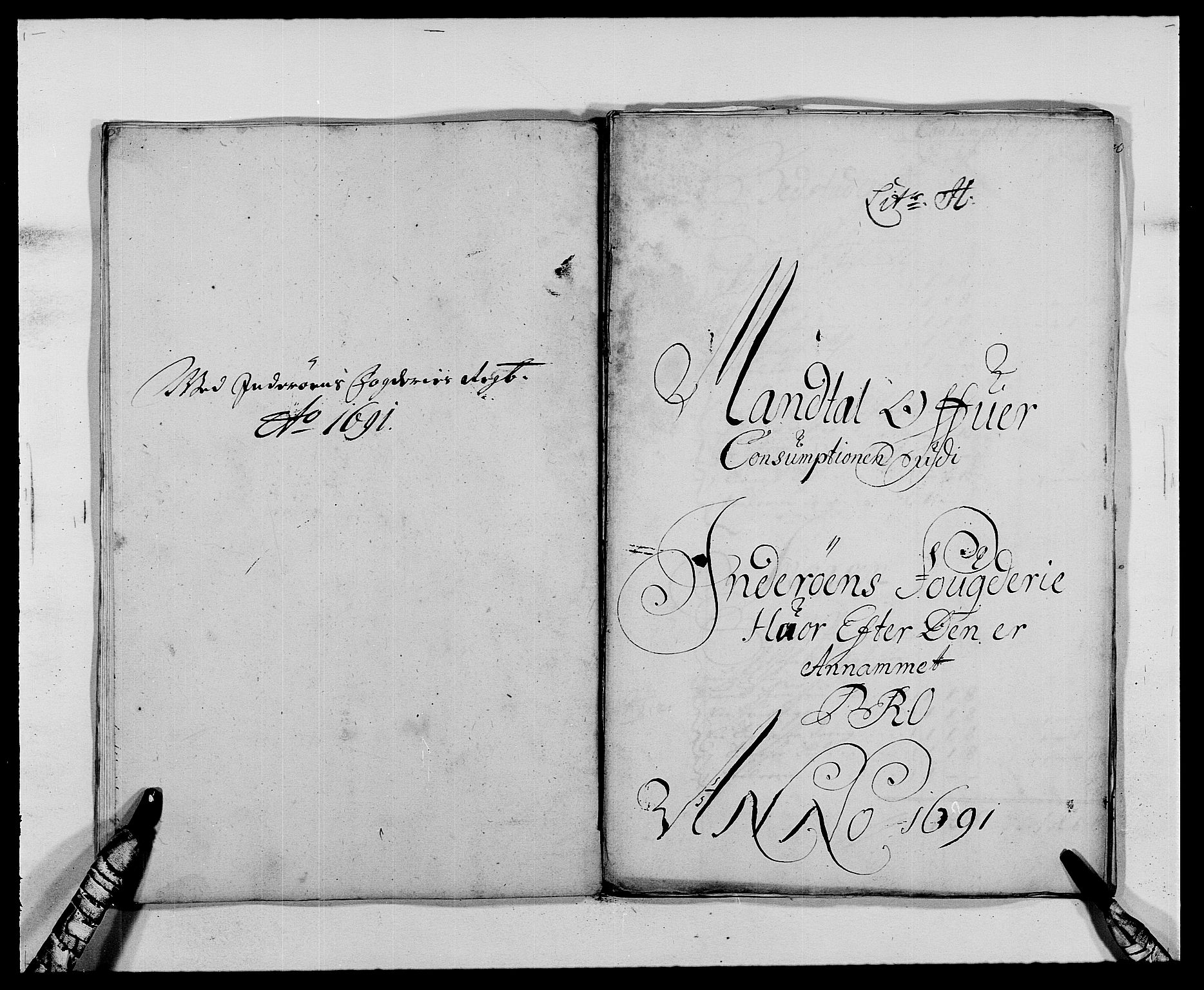 Rentekammeret inntil 1814, Reviderte regnskaper, Fogderegnskap, RA/EA-4092/R63/L4307: Fogderegnskap Inderøy, 1690-1691, p. 334