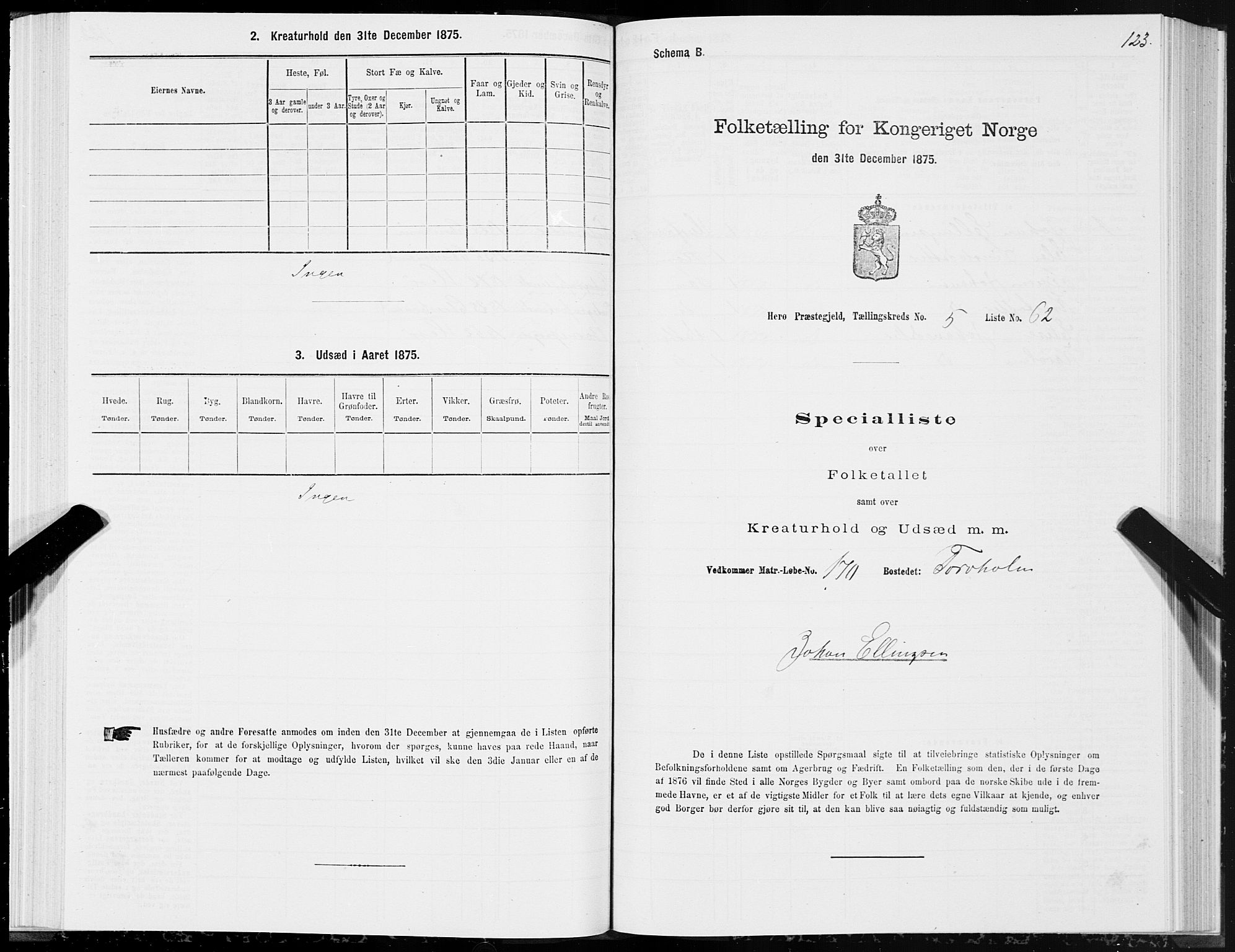 SAT, 1875 census for 1515P Herøy, 1875, p. 3123