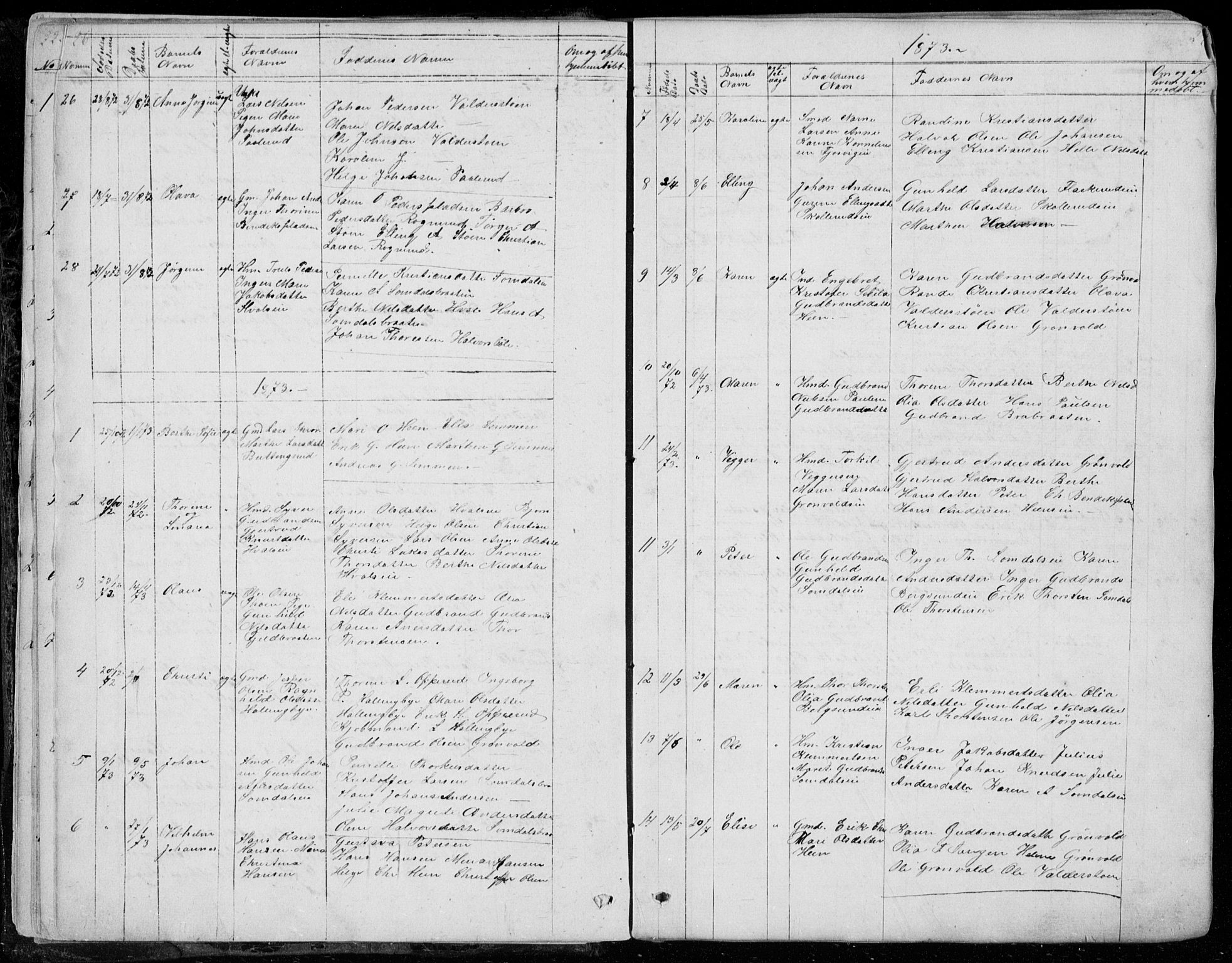 Ådal kirkebøker, SAKO/A-248/G/Gc/L0001: Parish register (copy) no. III 1, 1862-1898, p. 26-27