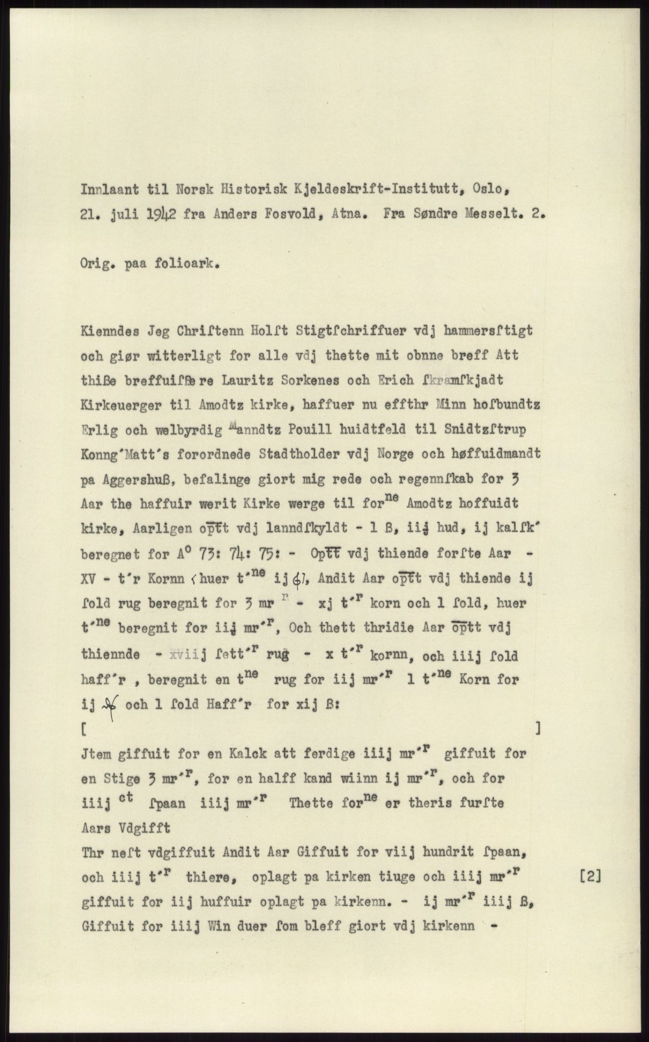 Samlinger til kildeutgivelse, Diplomavskriftsamlingen, RA/EA-4053/H/Ha, p. 1638