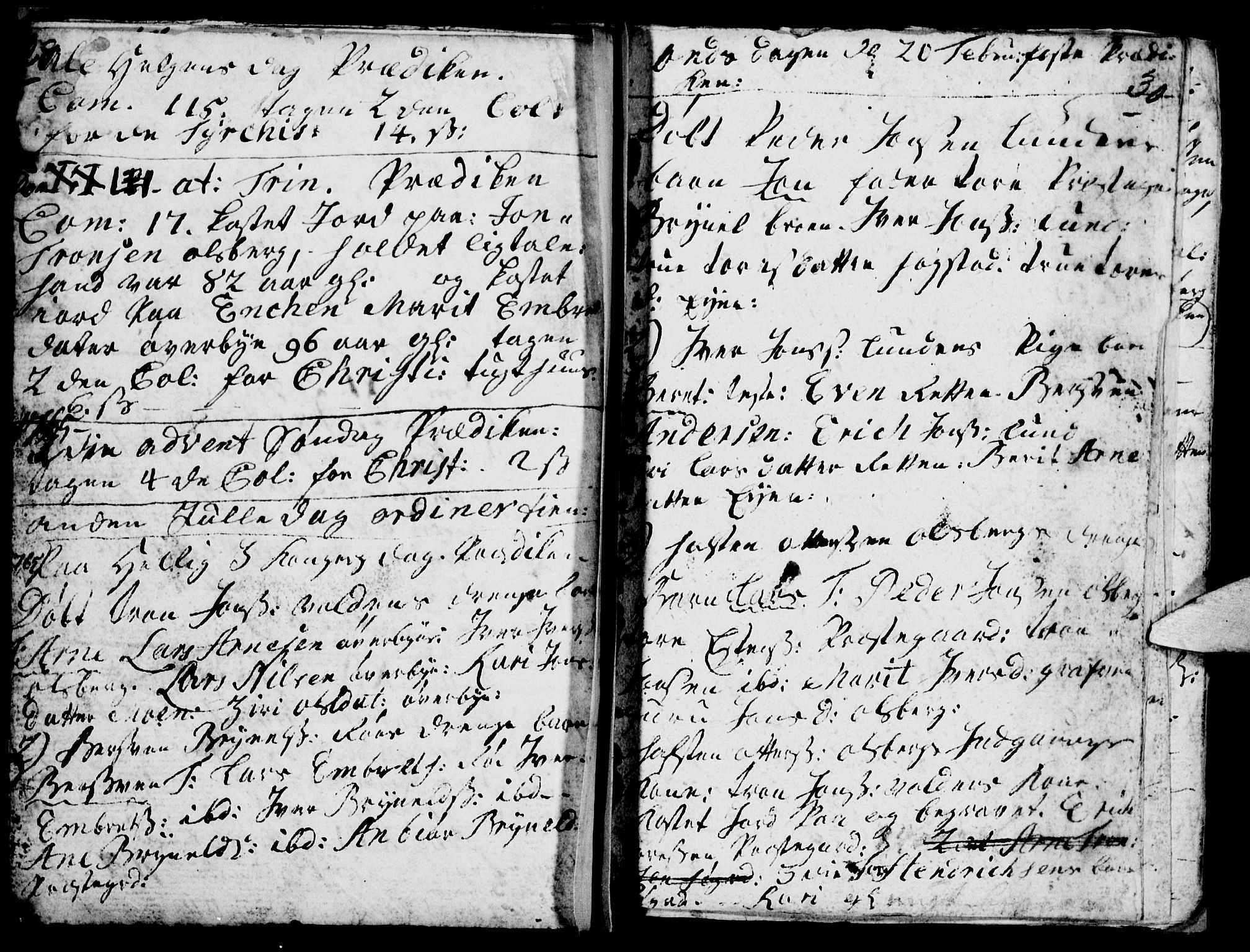 Tynset prestekontor, SAH/PREST-058/H/Ha/Haa/L0005: Parish register (official) no. 5, 1761-1776, p. 29-30