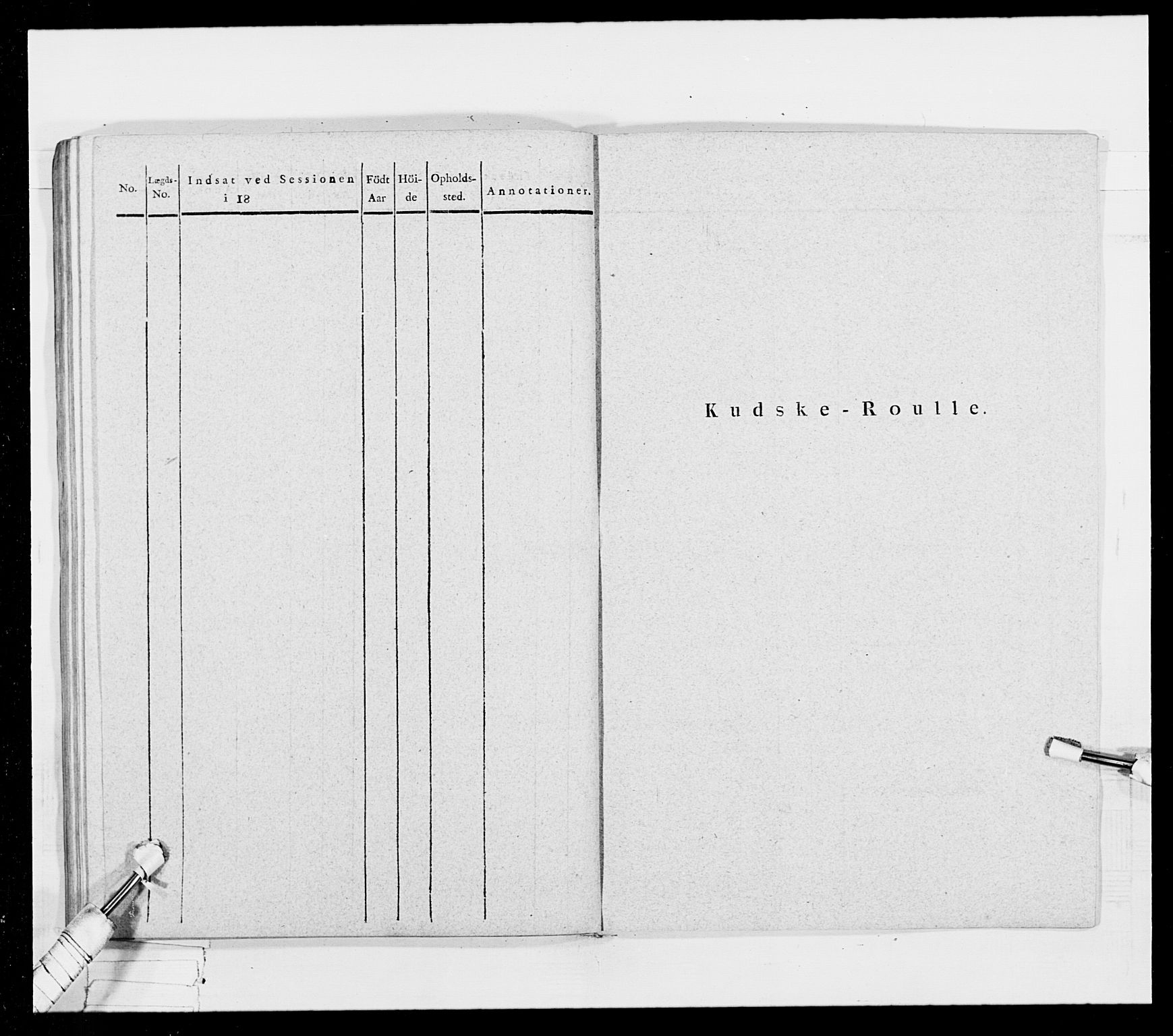 Generalitets- og kommissariatskollegiet, Det kongelige norske kommissariatskollegium, AV/RA-EA-5420/E/Eh/L0024: Norske jegerkorps, 1810-1812, p. 590