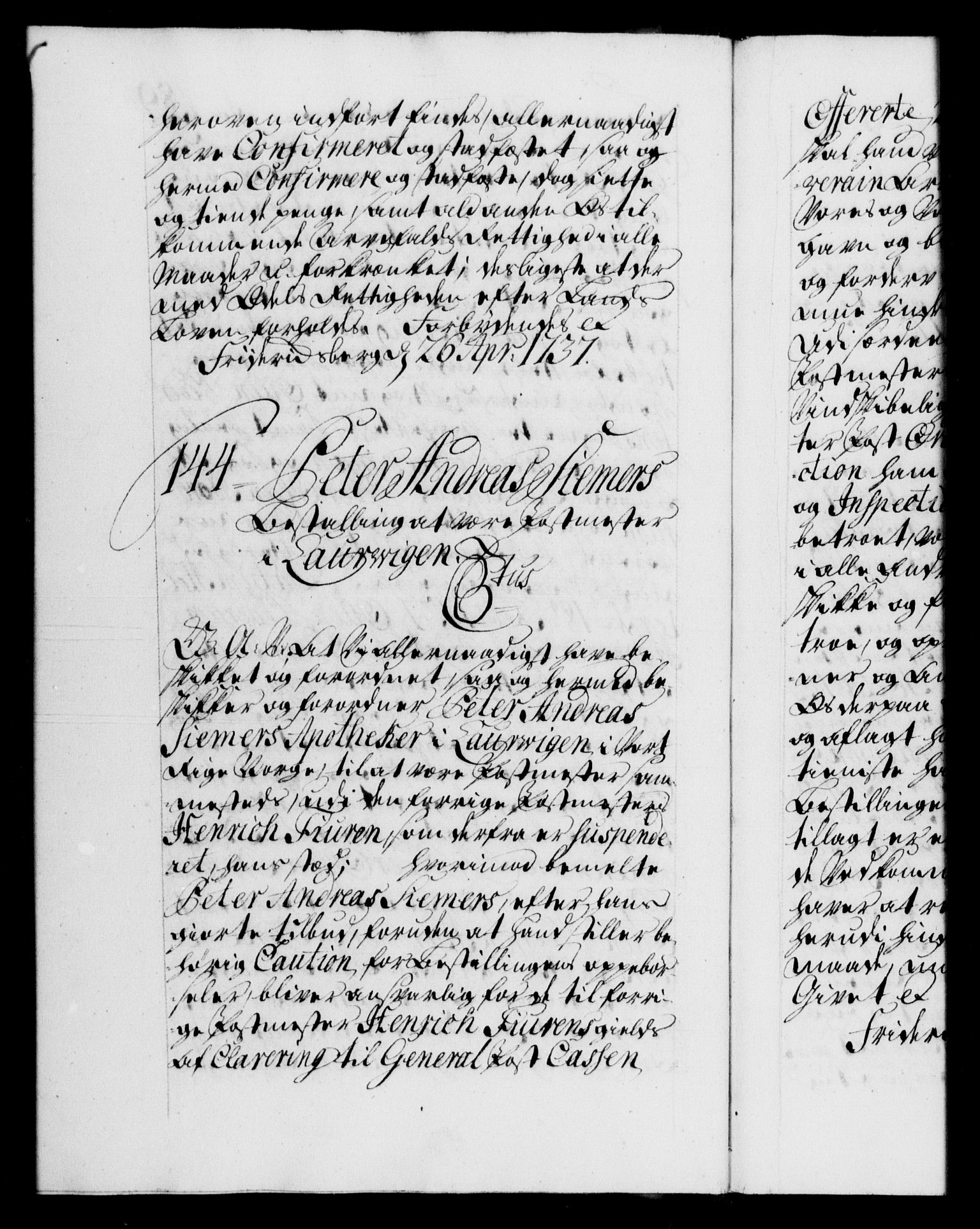 Danske Kanselli 1572-1799, AV/RA-EA-3023/F/Fc/Fca/Fcaa/L0030: Norske registre, 1737-1738, p. 89b