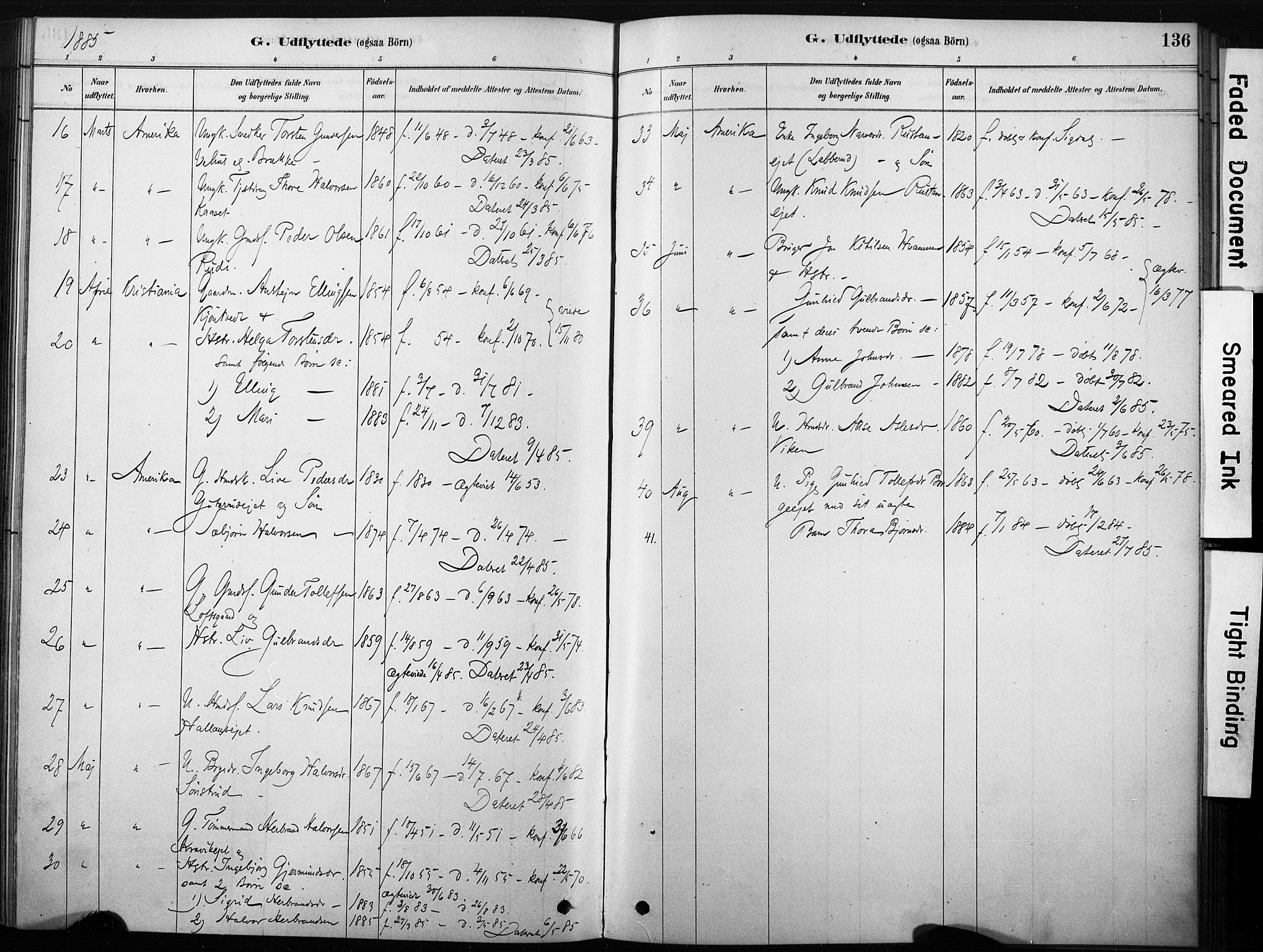 Nore kirkebøker, AV/SAKO-A-238/F/Fb/L0001: Parish register (official) no. II 1, 1878-1886, p. 136