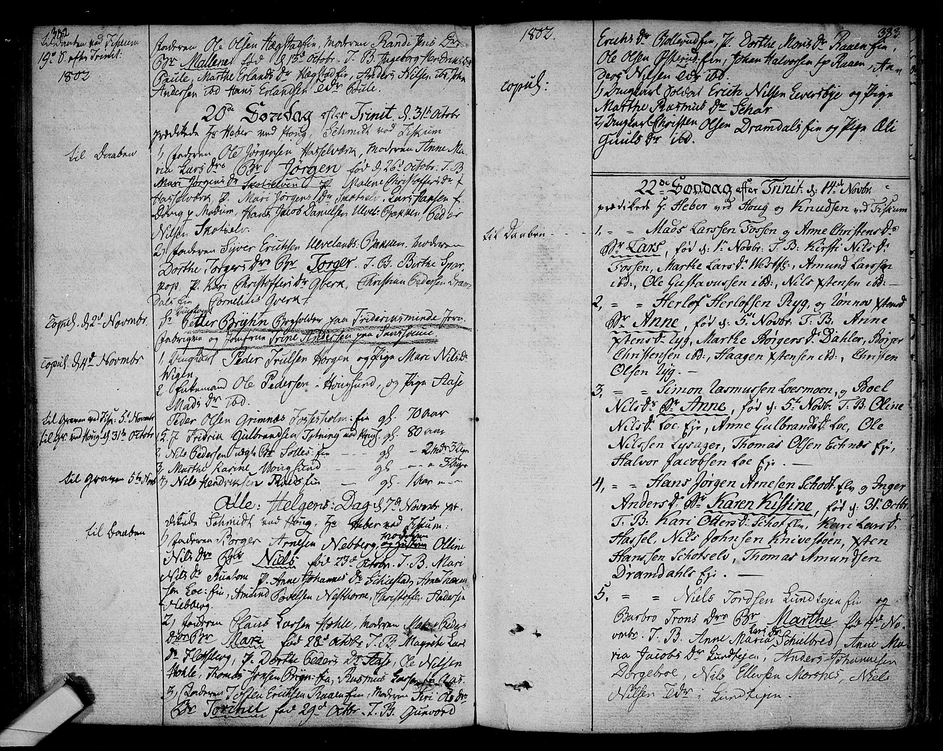 Eiker kirkebøker, SAKO/A-4/F/Fa/L0009: Parish register (official) no. I 9, 1789-1806, p. 382-383