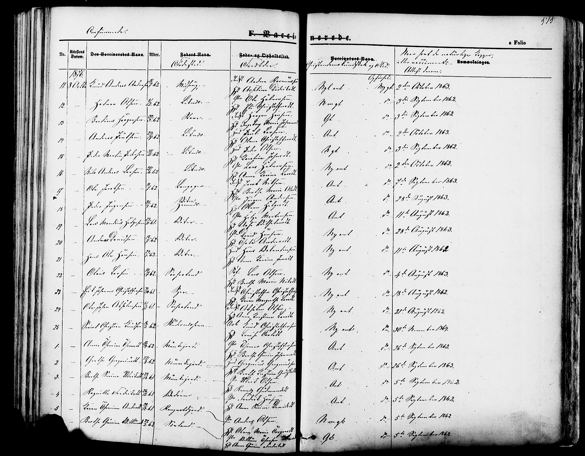 Skudenes sokneprestkontor, SAST/A -101849/H/Ha/Haa/L0006: Parish register (official) no. A 4, 1864-1881, p. 515