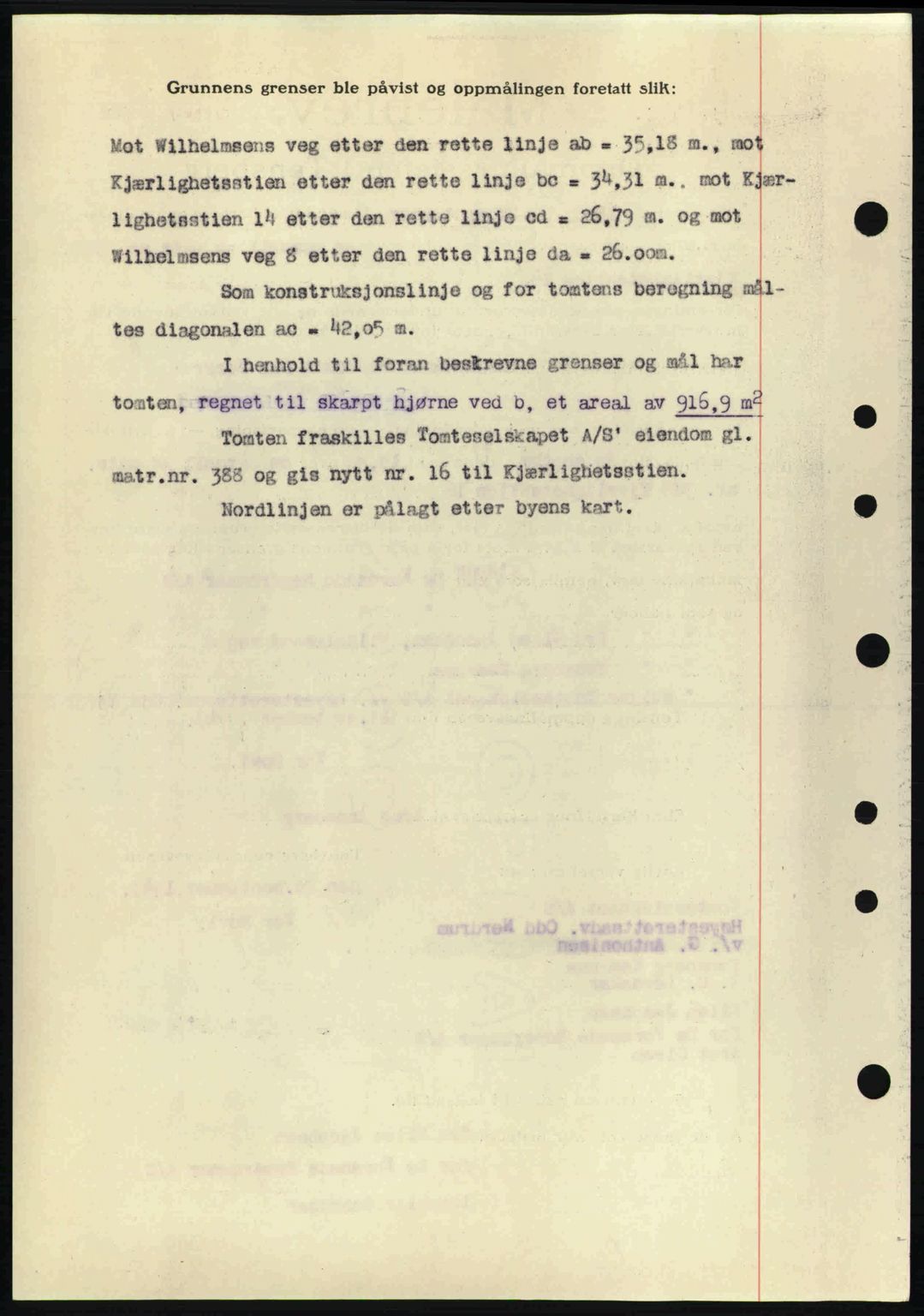 Tønsberg sorenskriveri, AV/SAKO-A-130/G/Ga/Gaa/L0014: Mortgage book no. A14, 1943-1944, Diary no: : 2435/1943