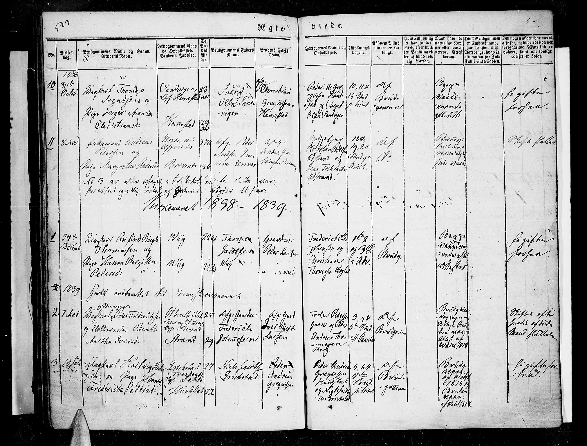 Kvæfjord sokneprestkontor, AV/SATØ-S-1323/G/Ga/Gaa/L0003kirke: Parish register (official) no. 3, 1830-1857, p. 523