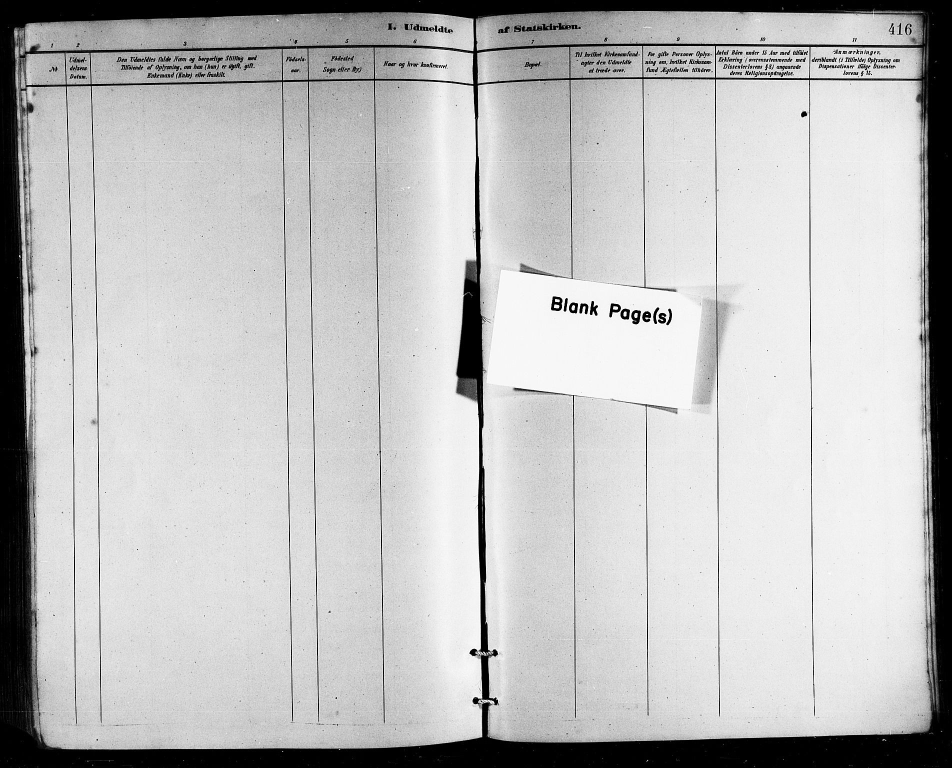 Ministerialprotokoller, klokkerbøker og fødselsregistre - Nordland, SAT/A-1459/812/L0188: Parish register (copy) no. 812C06, 1884-1912, p. 416