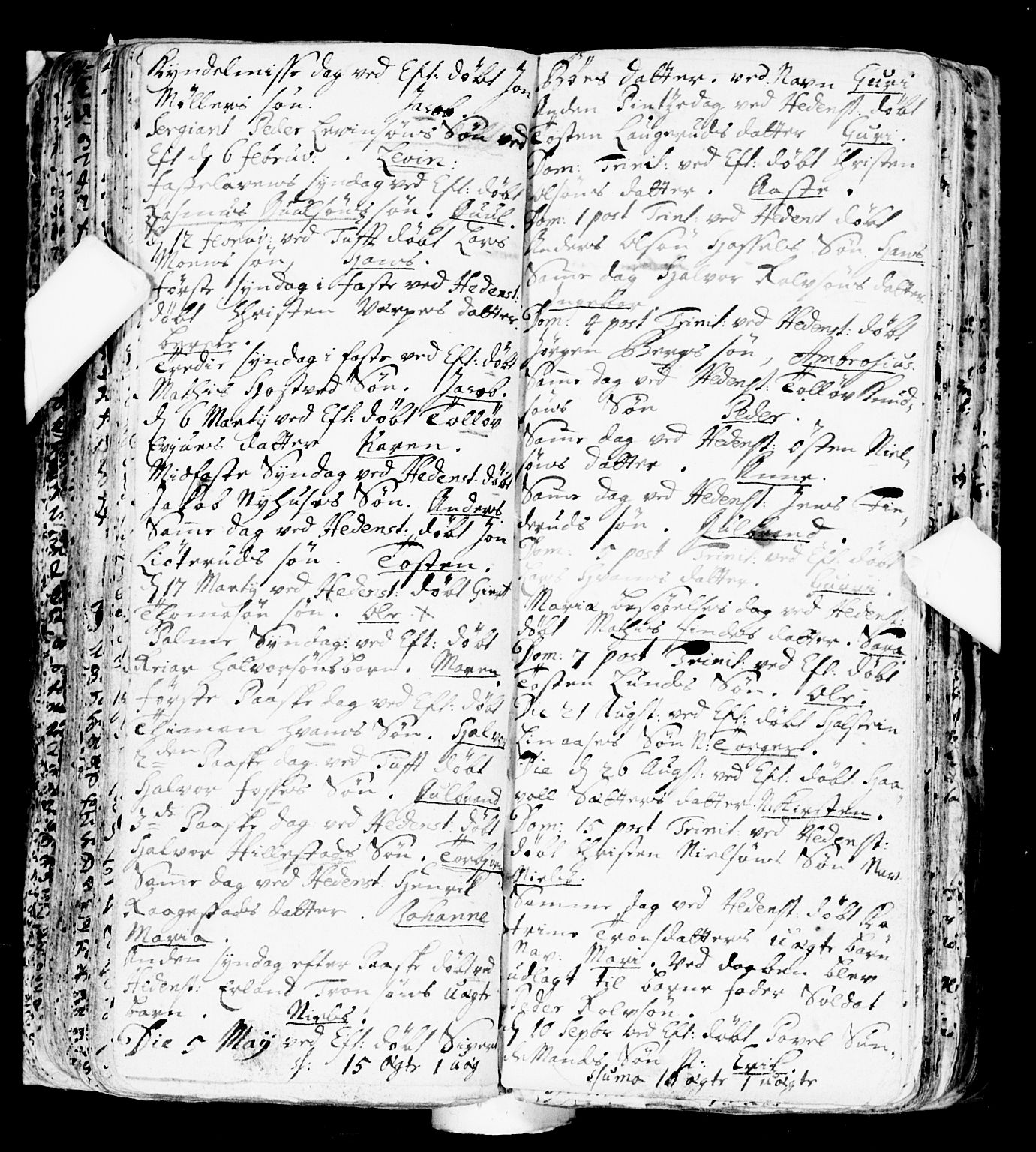 Sandsvær kirkebøker, AV/SAKO-A-244/F/Fa/L0001: Parish register (official) no. I 1, 1665-1725, p. 94