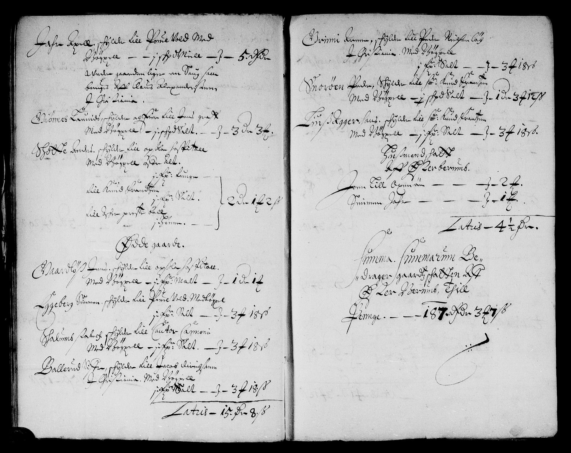 Rentekammeret inntil 1814, Reviderte regnskaper, Stiftamtstueregnskaper, Landkommissariatet på Akershus og Akershus stiftamt, AV/RA-EA-5869/R/Rb/L0100: Akershus stiftamt, 1674