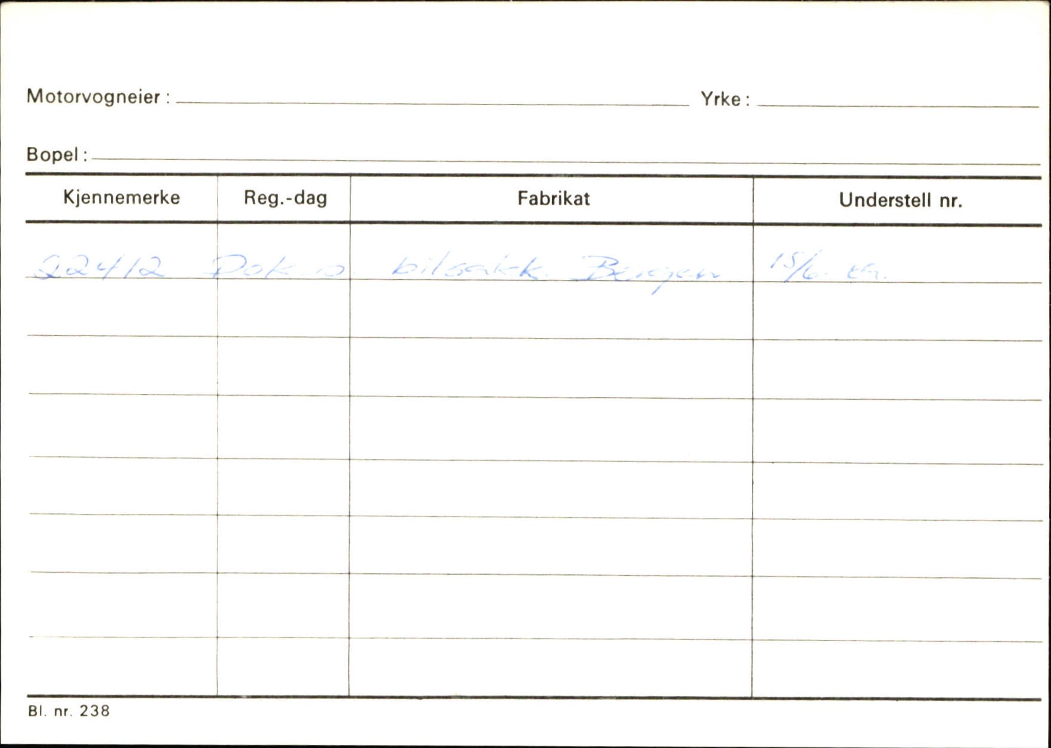 Statens vegvesen, Sogn og Fjordane vegkontor, SAB/A-5301/4/F/L0125: Eigarregister Sogndal V-Å. Aurland A-Å. Fjaler A-N, 1945-1975, p. 2340