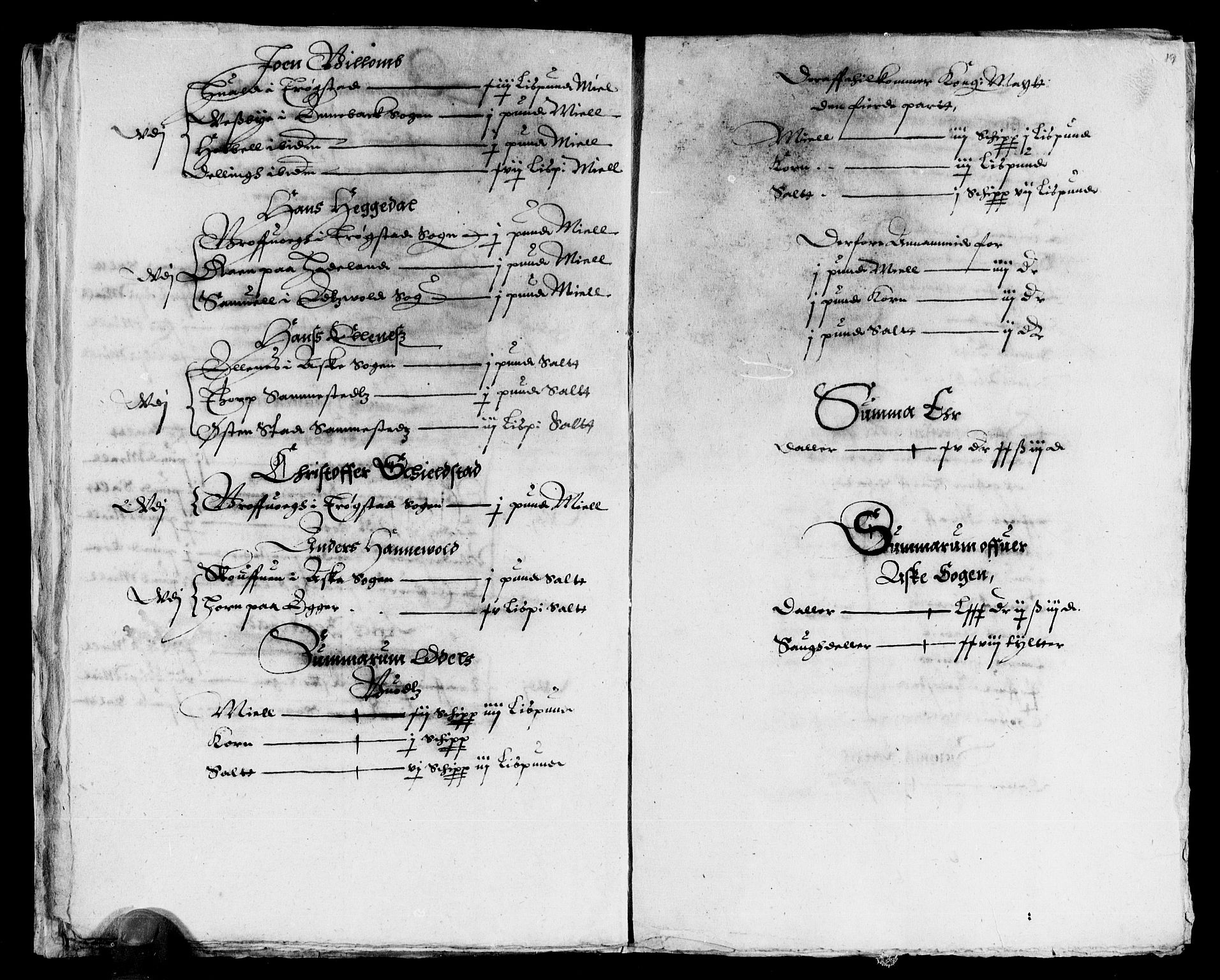 Rentekammeret inntil 1814, Reviderte regnskaper, Lensregnskaper, AV/RA-EA-5023/R/Rb/Rba/L0036: Akershus len, 1614-1615