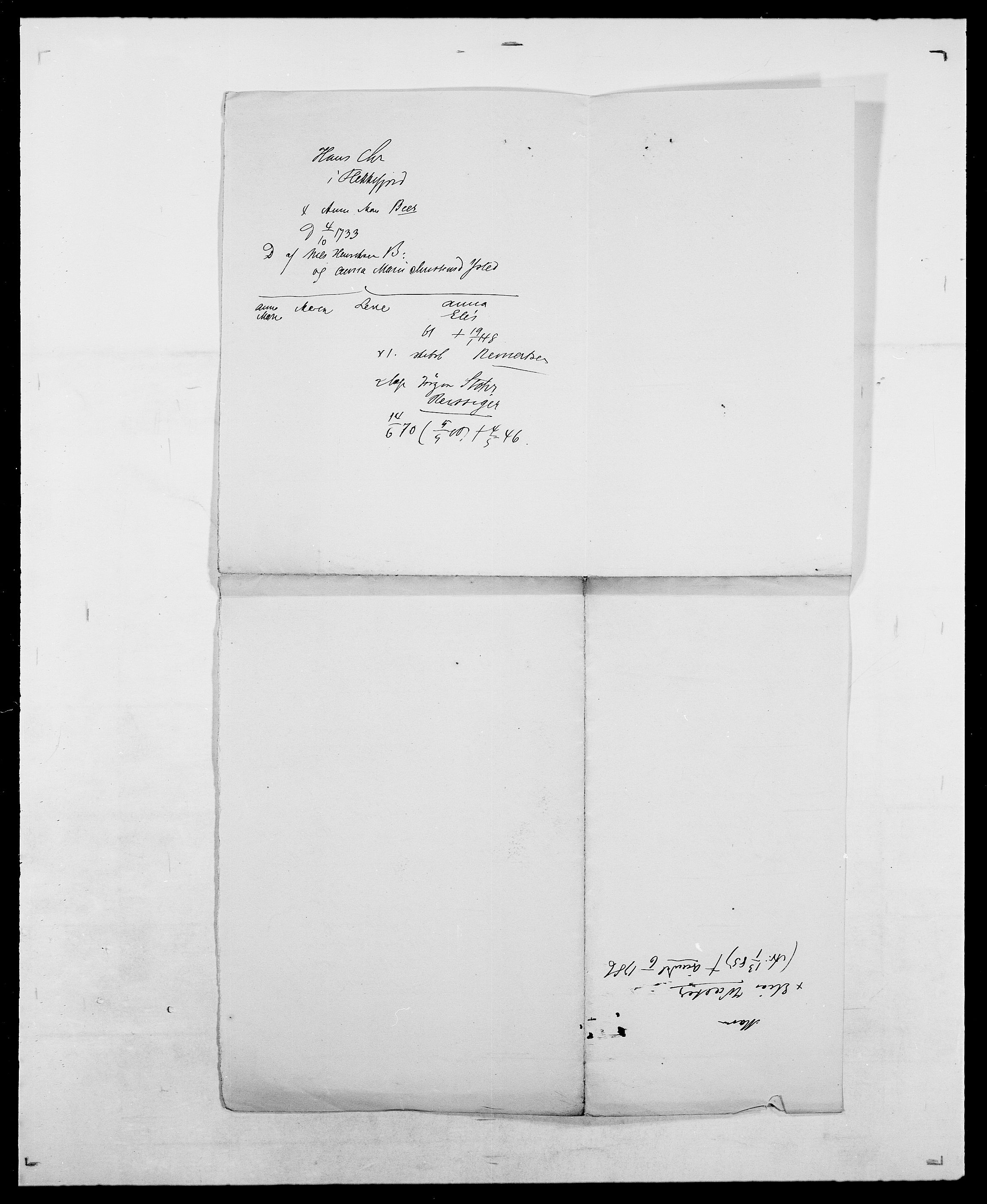 Delgobe, Charles Antoine - samling, AV/SAO-PAO-0038/D/Da/L0035: Schnabel - sjetman, p. 3