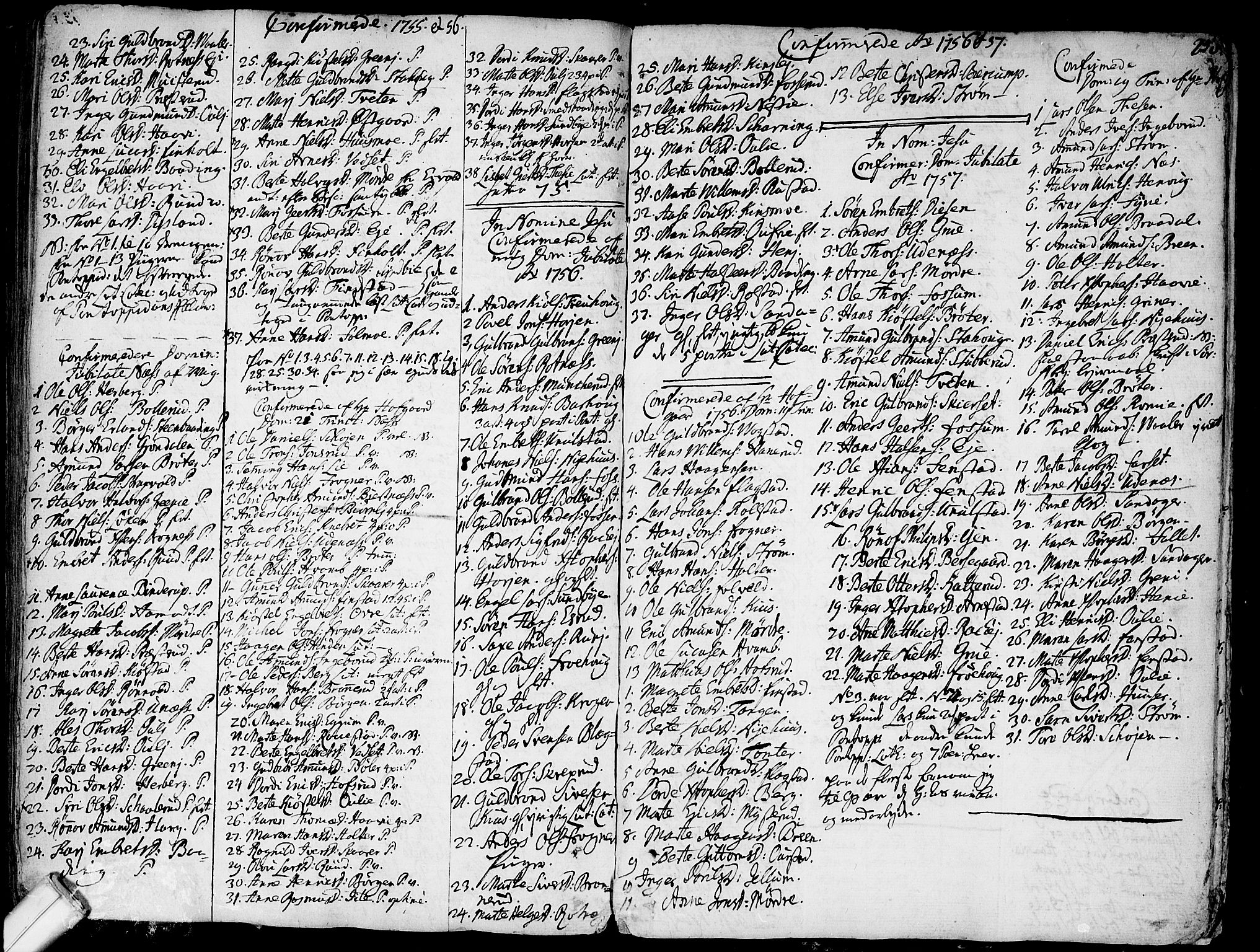 Nes prestekontor Kirkebøker, SAO/A-10410/F/Fa/L0003: Parish register (official) no. I 3, 1734-1781, p. 258