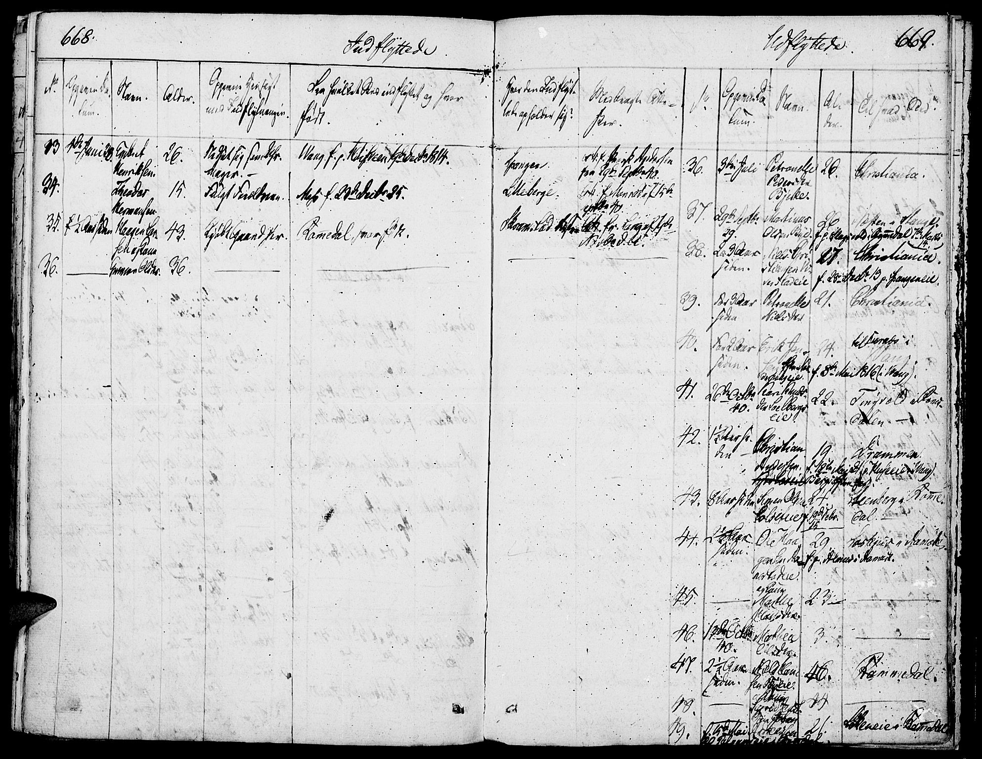 Løten prestekontor, SAH/PREST-022/K/Ka/L0006: Parish register (official) no. 6, 1832-1849, p. 668-669