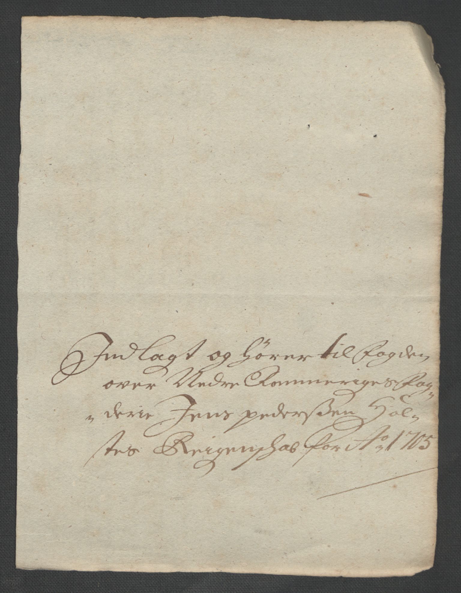 Rentekammeret inntil 1814, Reviderte regnskaper, Fogderegnskap, AV/RA-EA-4092/R11/L0589: Fogderegnskap Nedre Romerike, 1705, p. 182