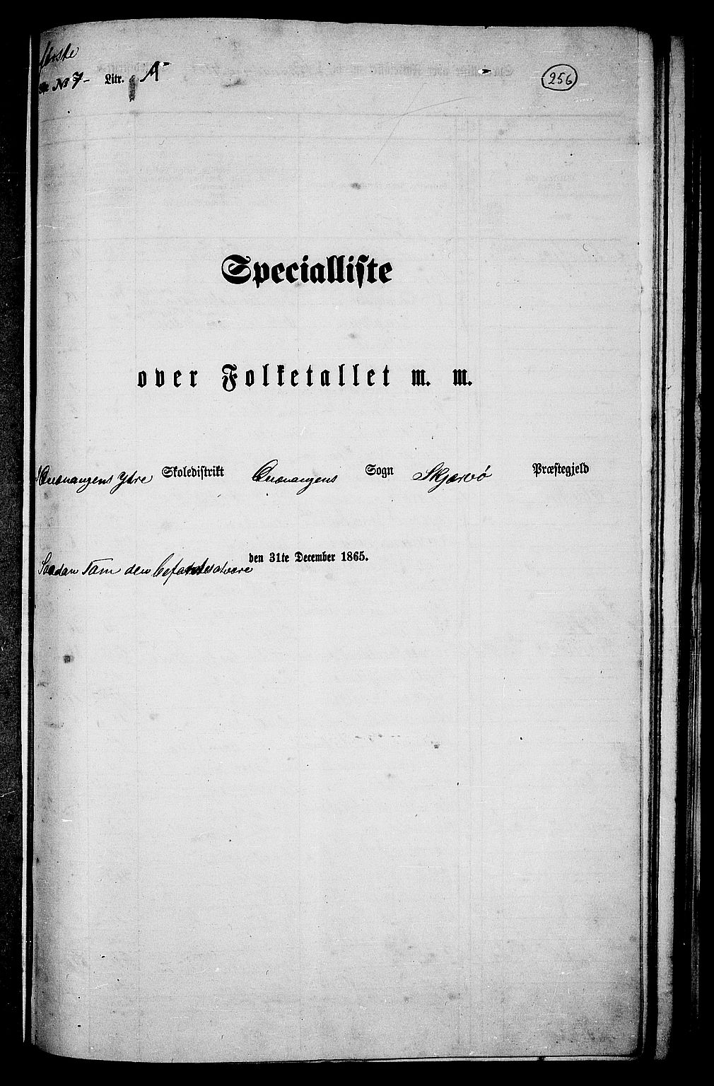 RA, 1865 census for Skjervøy, 1865, p. 132