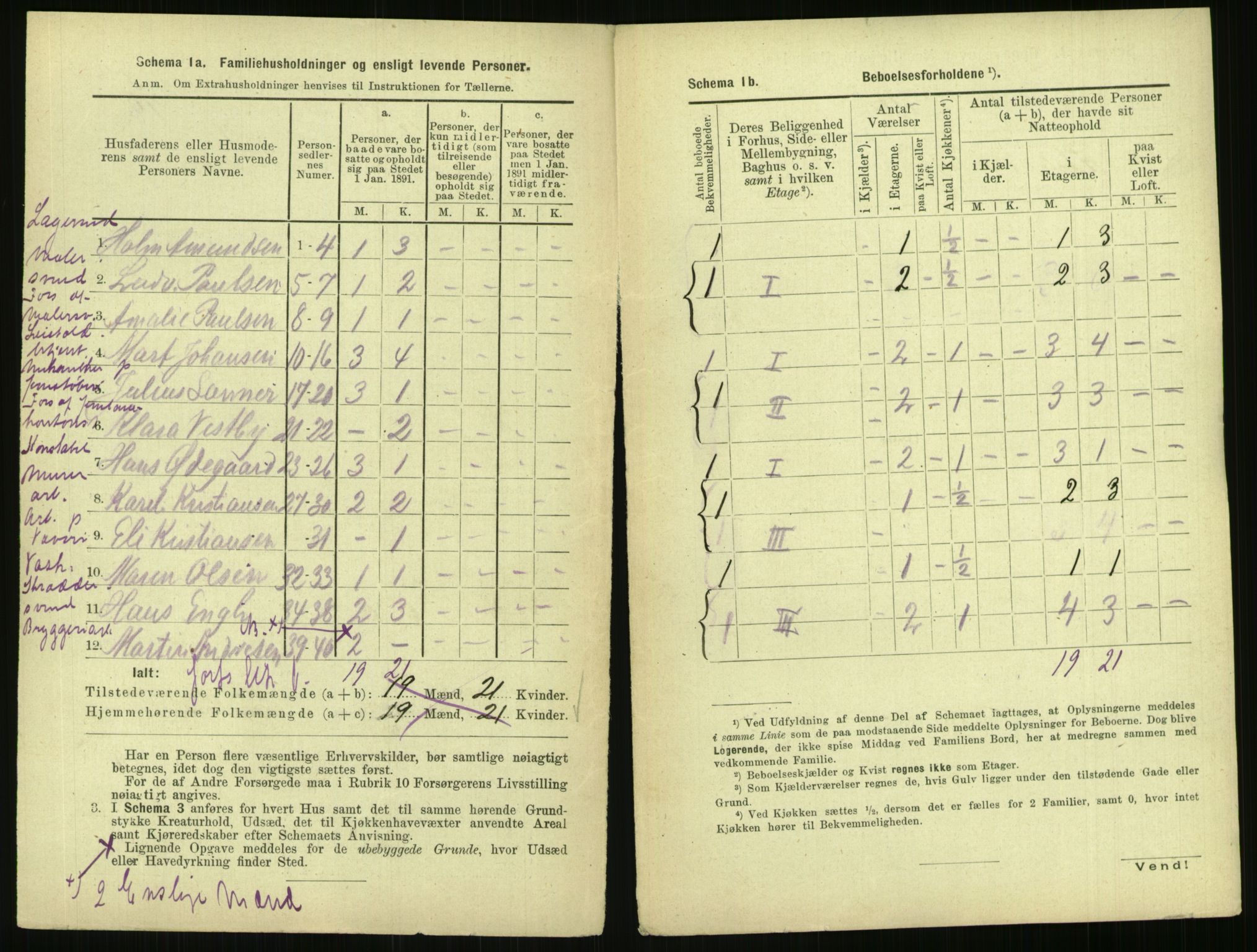 RA, 1891 census for 0301 Kristiania, 1891, p. 135266