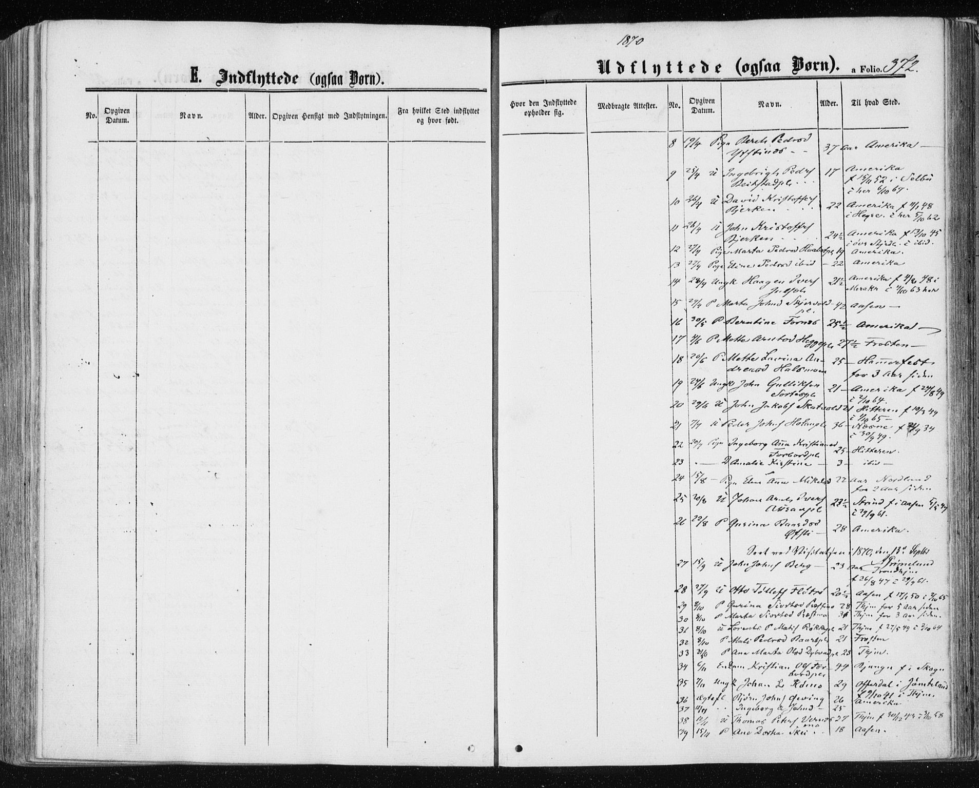 Ministerialprotokoller, klokkerbøker og fødselsregistre - Nord-Trøndelag, AV/SAT-A-1458/709/L0075: Parish register (official) no. 709A15, 1859-1870, p. 372