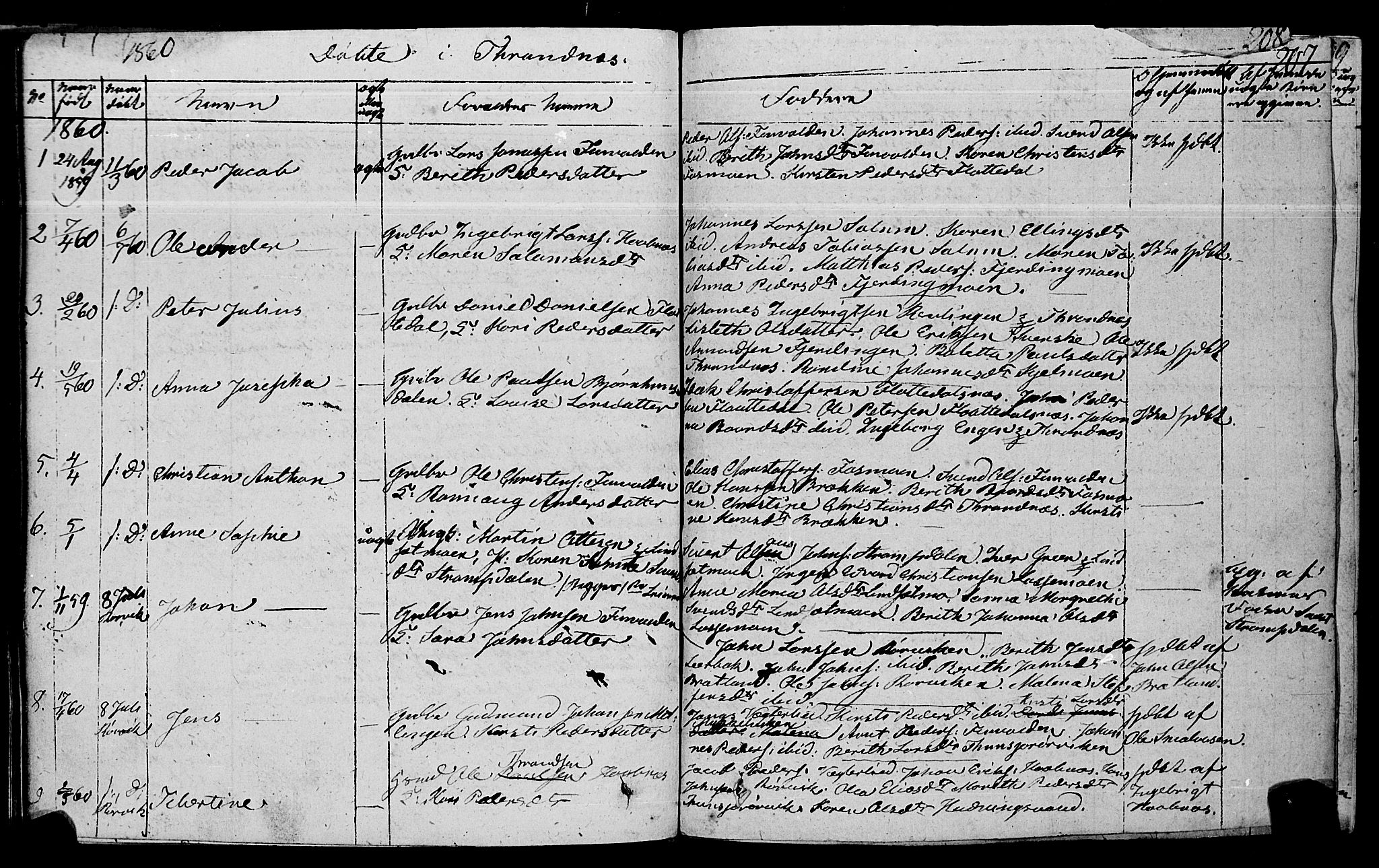 Ministerialprotokoller, klokkerbøker og fødselsregistre - Nord-Trøndelag, SAT/A-1458/762/L0538: Parish register (official) no. 762A02 /2, 1833-1879, p. 207