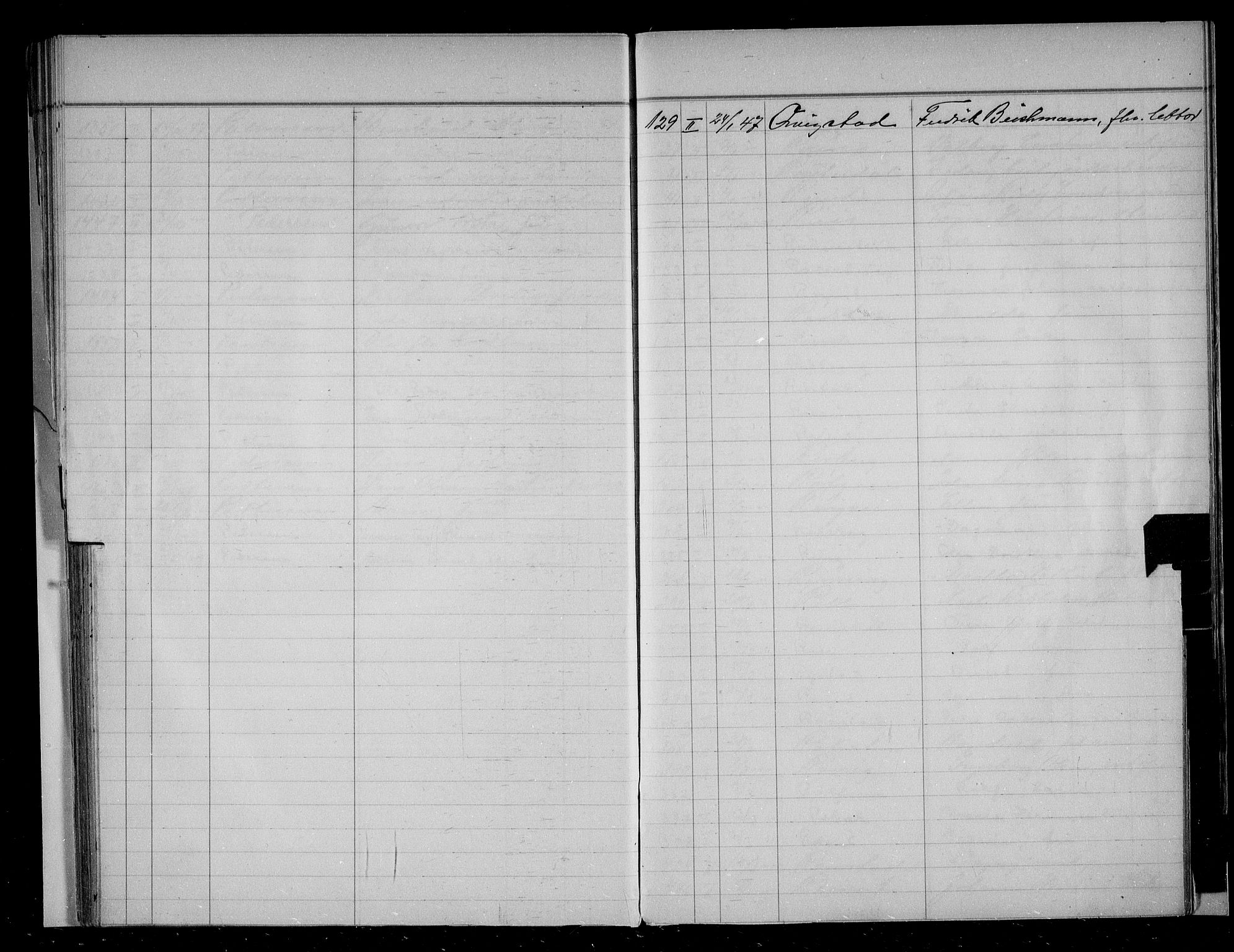 Oslo skifterett, AV/SAO-A-10383/F/Fa/Faa/L0047: Register til dødsfallsprotokollene, 1947