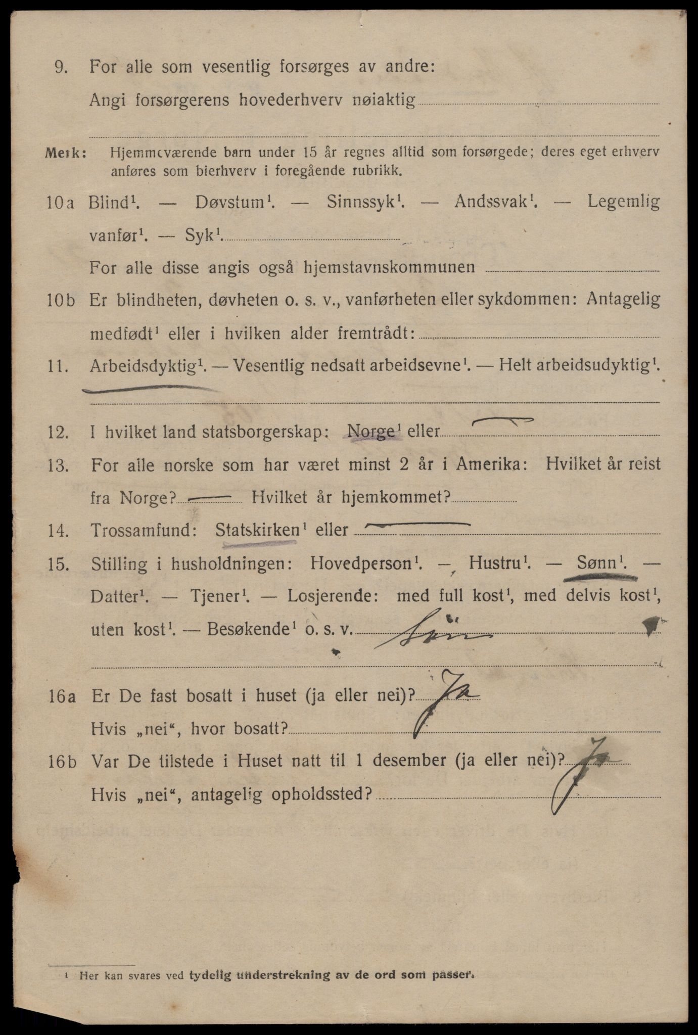 SAT, 1920 census for Trondheim, 1920, p. 77193