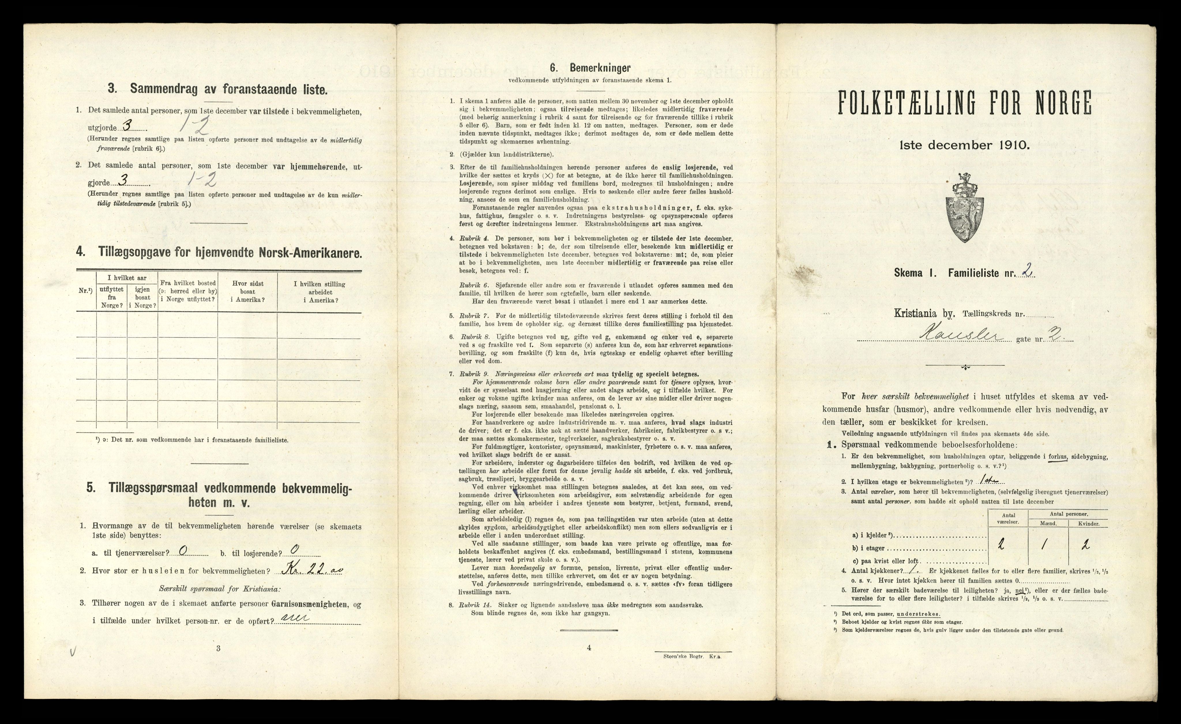 RA, 1910 census for Kristiania, 1910, p. 46899