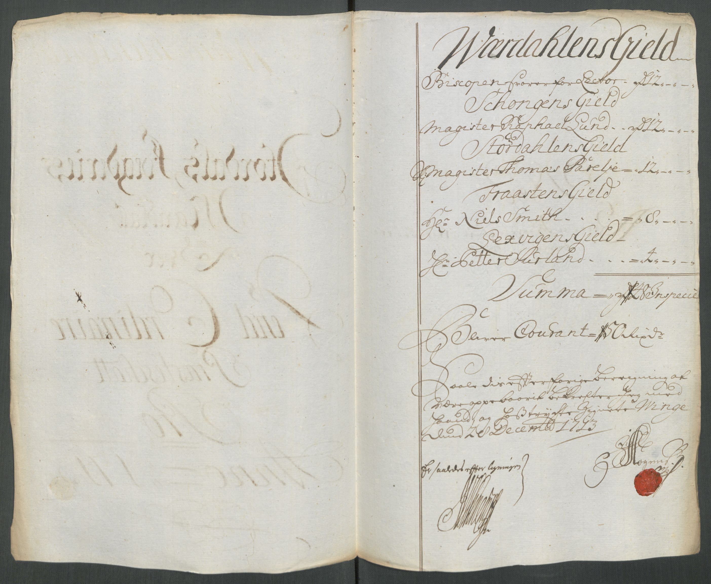 Rentekammeret inntil 1814, Reviderte regnskaper, Fogderegnskap, AV/RA-EA-4092/R62/L4203: Fogderegnskap Stjørdal og Verdal, 1713, p. 127