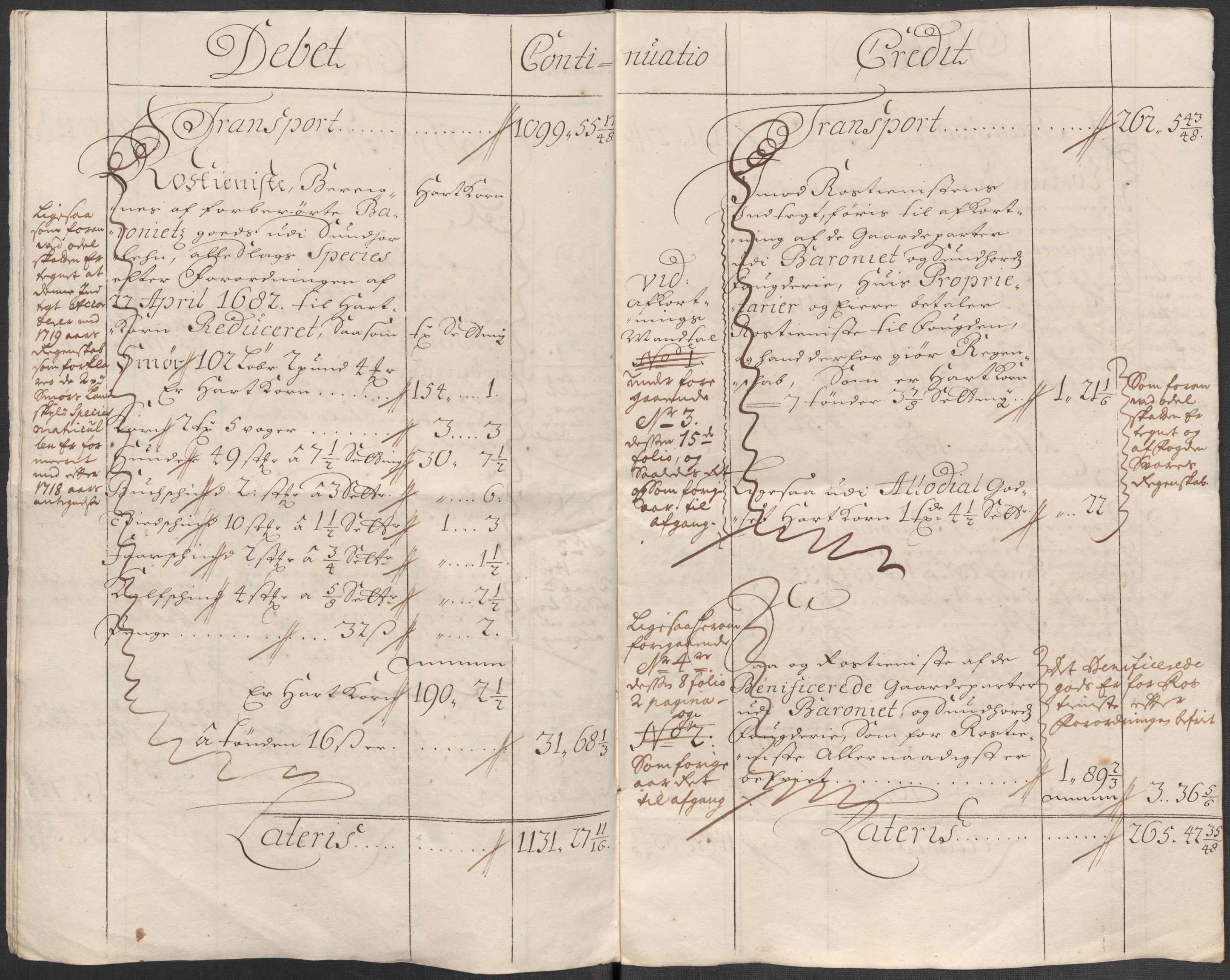 Rentekammeret inntil 1814, Reviderte regnskaper, Fogderegnskap, AV/RA-EA-4092/R49/L3140: Fogderegnskap Rosendal Baroni, 1718-1720, p. 186