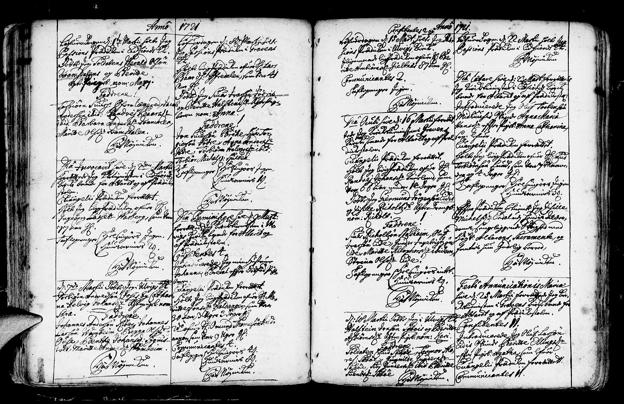Ulvik sokneprestembete, AV/SAB-A-78801/H/Haa: Parish register (official) no. A 4, 1718-1725, p. 50