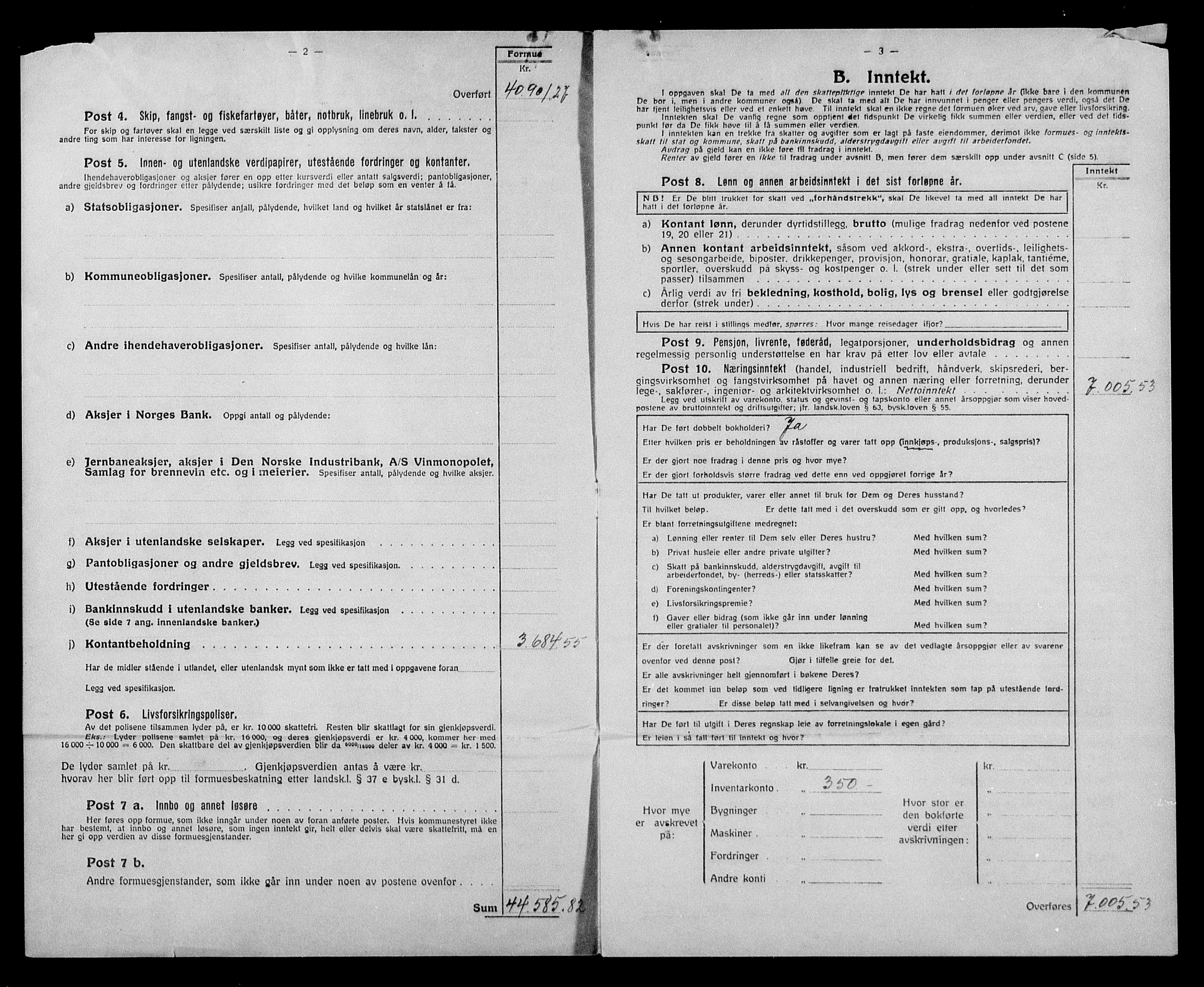 Justisdepartementet, Tilbakeføringskontoret for inndratte formuer, AV/RA-S-1564/H/Hc/Hcd/L1004: --, 1945-1947, p. 10