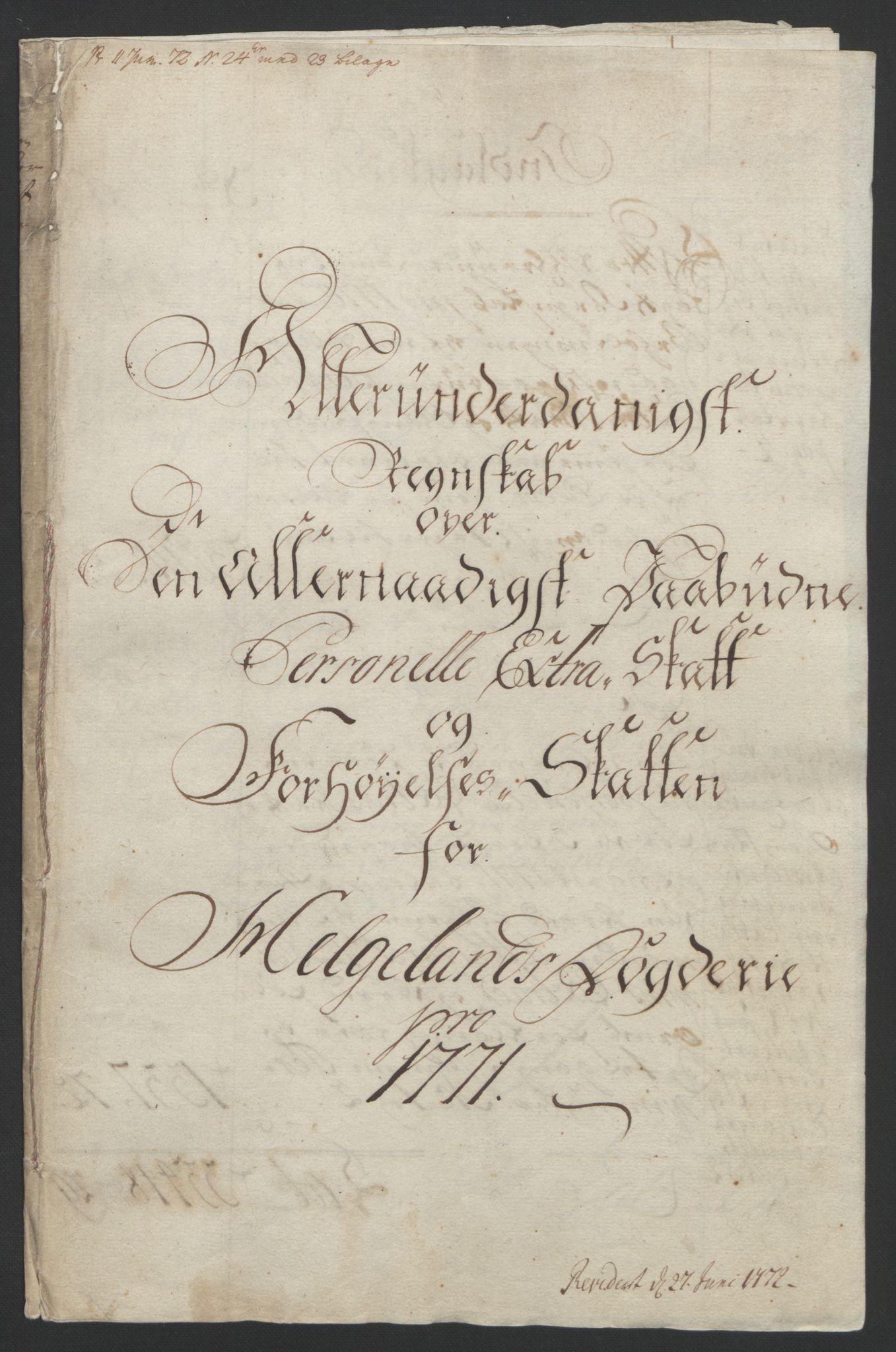 Rentekammeret inntil 1814, Reviderte regnskaper, Fogderegnskap, RA/EA-4092/R65/L4573: Ekstraskatten Helgeland, 1762-1772, p. 312