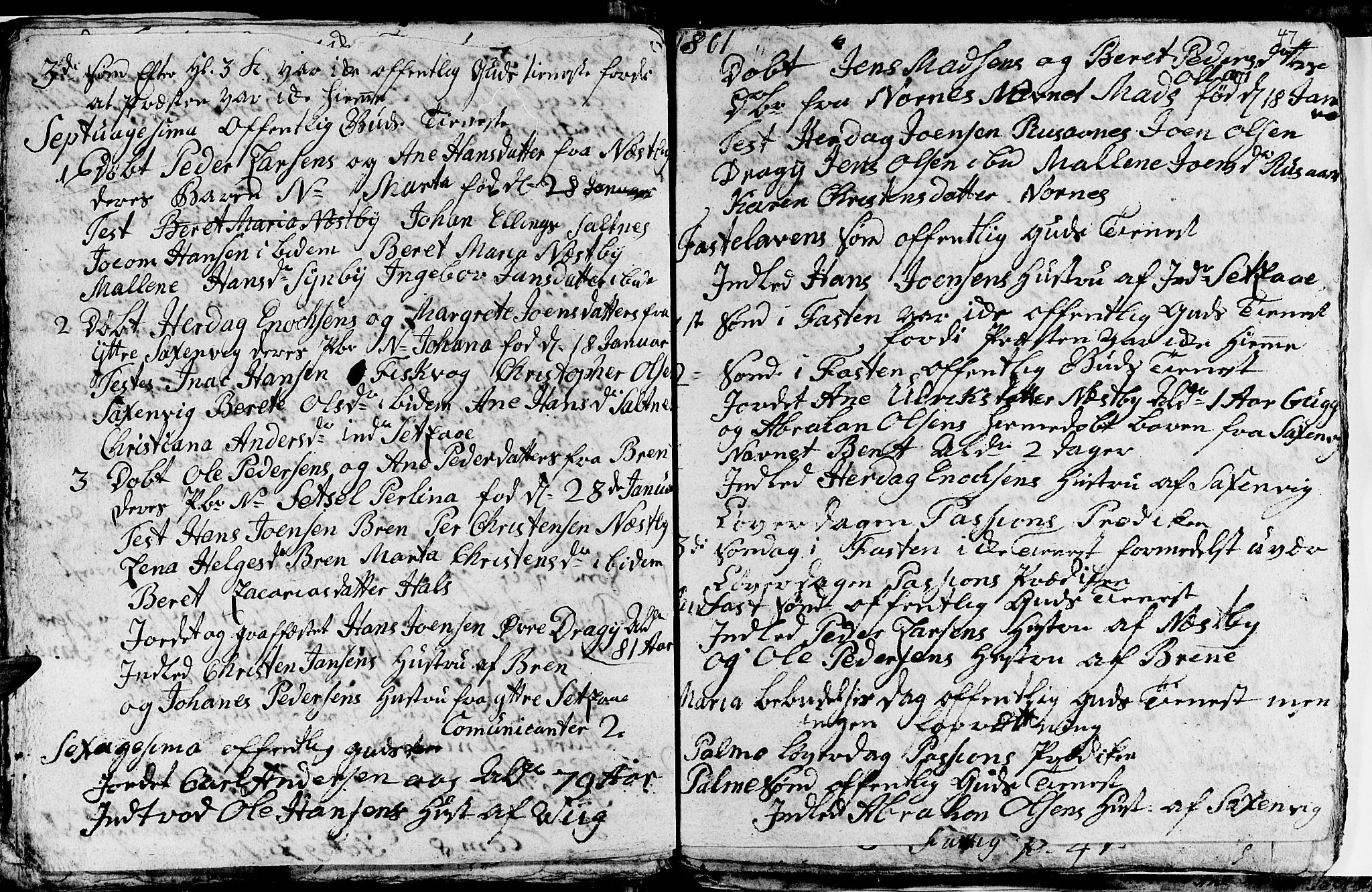Ministerialprotokoller, klokkerbøker og fødselsregistre - Nordland, SAT/A-1459/847/L0674: Parish register (copy) no. 847C02, 1793-1807, p. 47