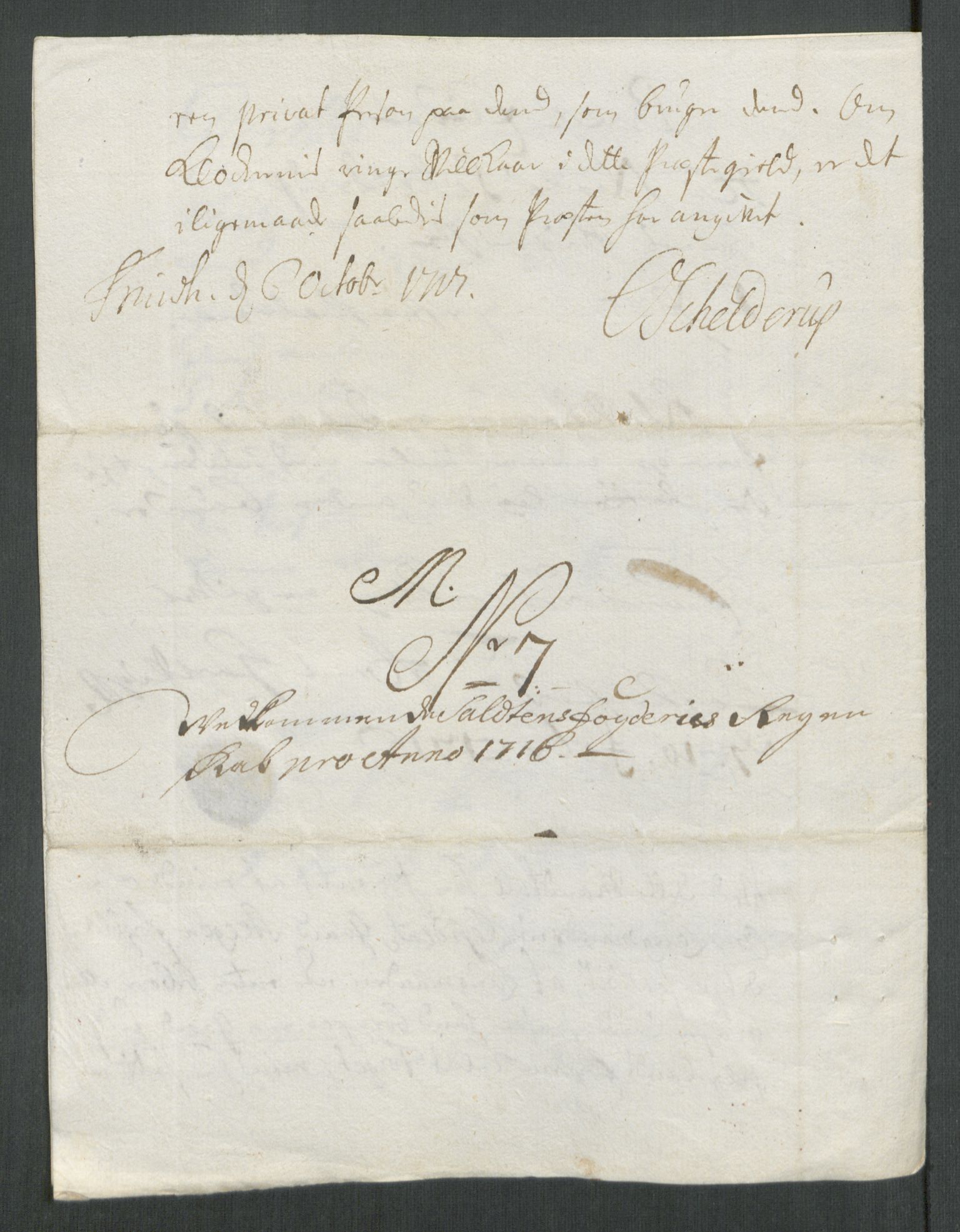 Rentekammeret inntil 1814, Reviderte regnskaper, Fogderegnskap, AV/RA-EA-4092/R66/L4586: Fogderegnskap Salten, 1716, p. 102