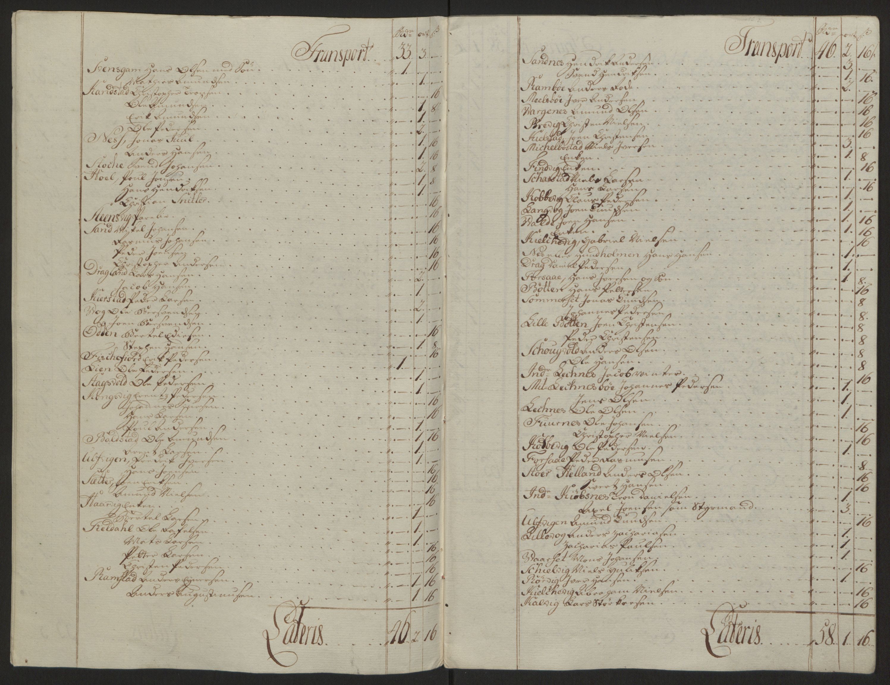 Rentekammeret inntil 1814, Reviderte regnskaper, Fogderegnskap, AV/RA-EA-4092/R66/L4670: Ekstraskatten Salten, 1762-1764, p. 372