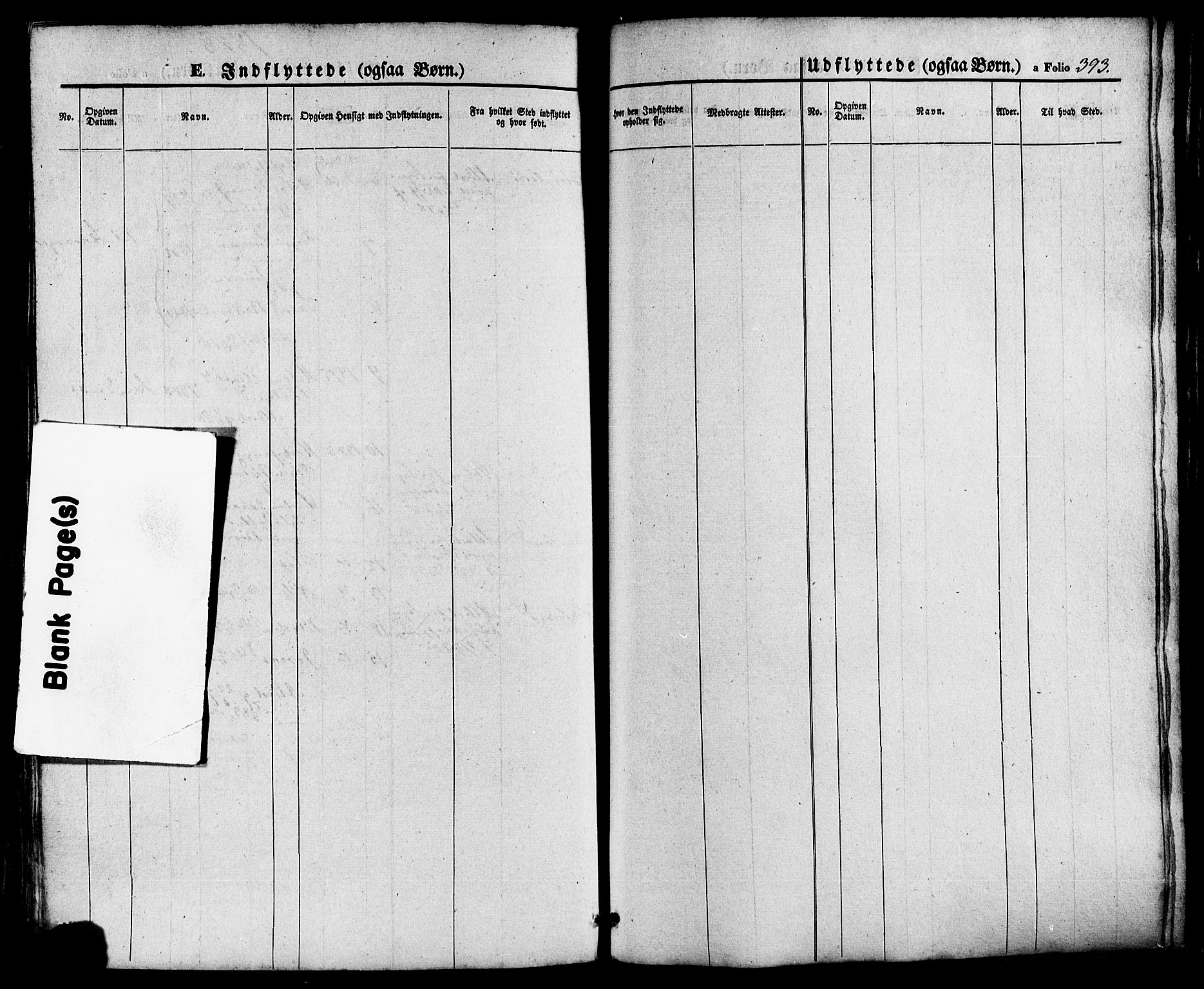 Hå sokneprestkontor, AV/SAST-A-101801/001/30BA/L0008: Parish register (official) no. A 7, 1853-1878, p. 393