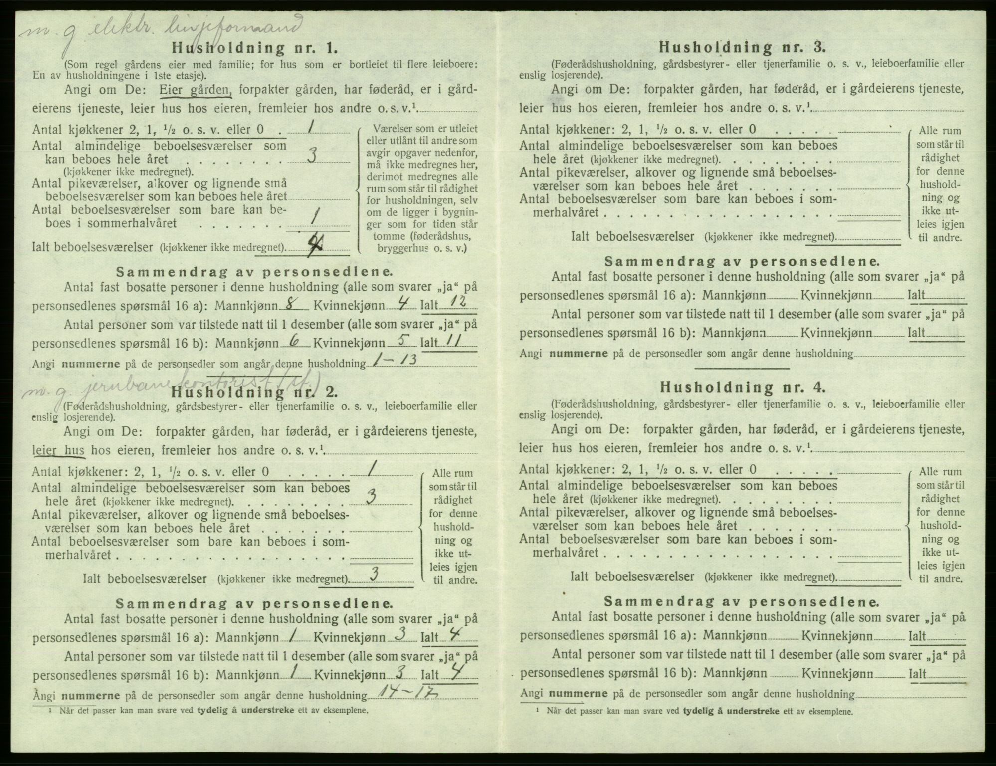 SAB, 1920 census for Fana, 1920, p. 1643