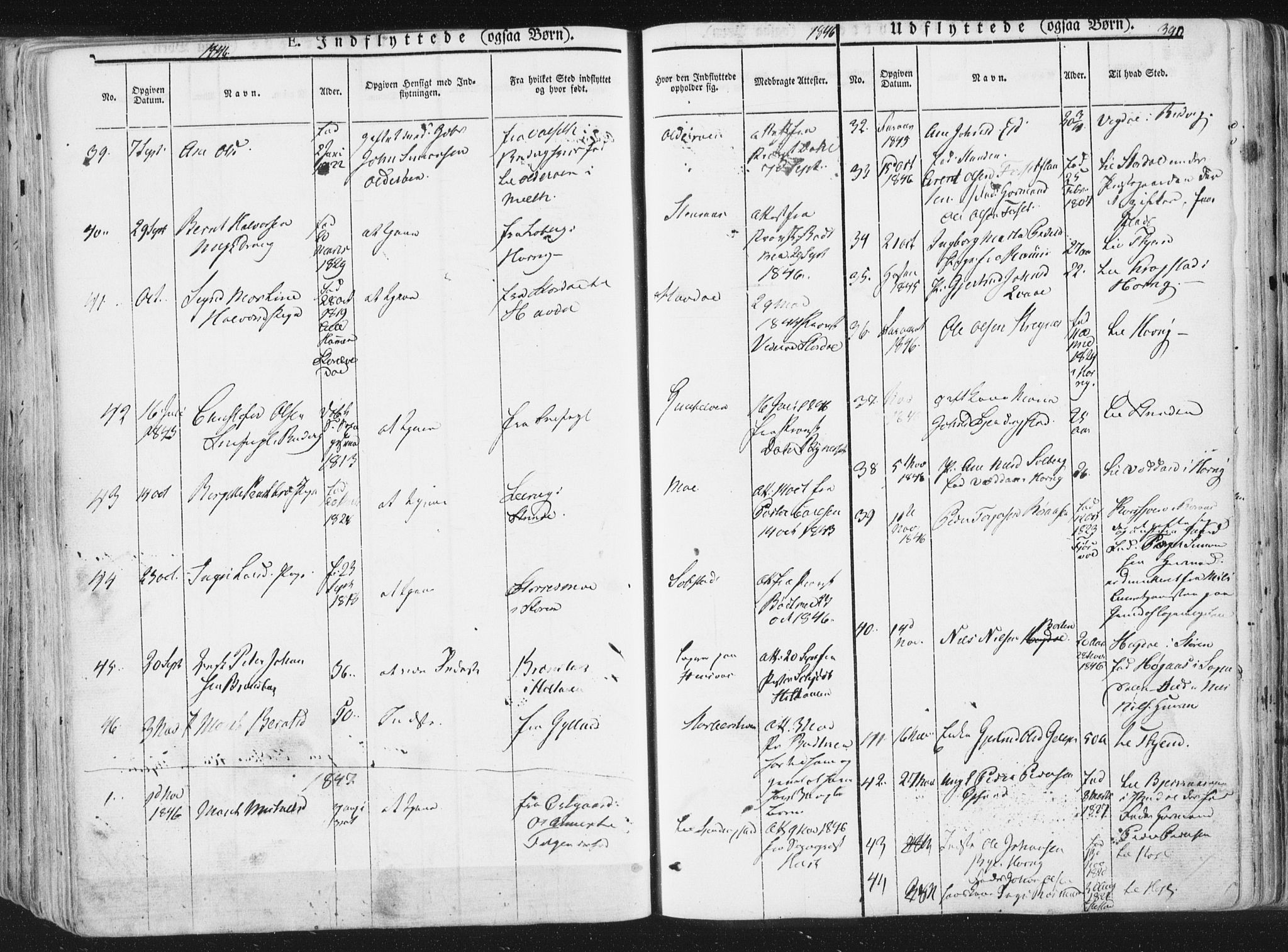 Ministerialprotokoller, klokkerbøker og fødselsregistre - Sør-Trøndelag, SAT/A-1456/691/L1074: Parish register (official) no. 691A06, 1842-1852, p. 390